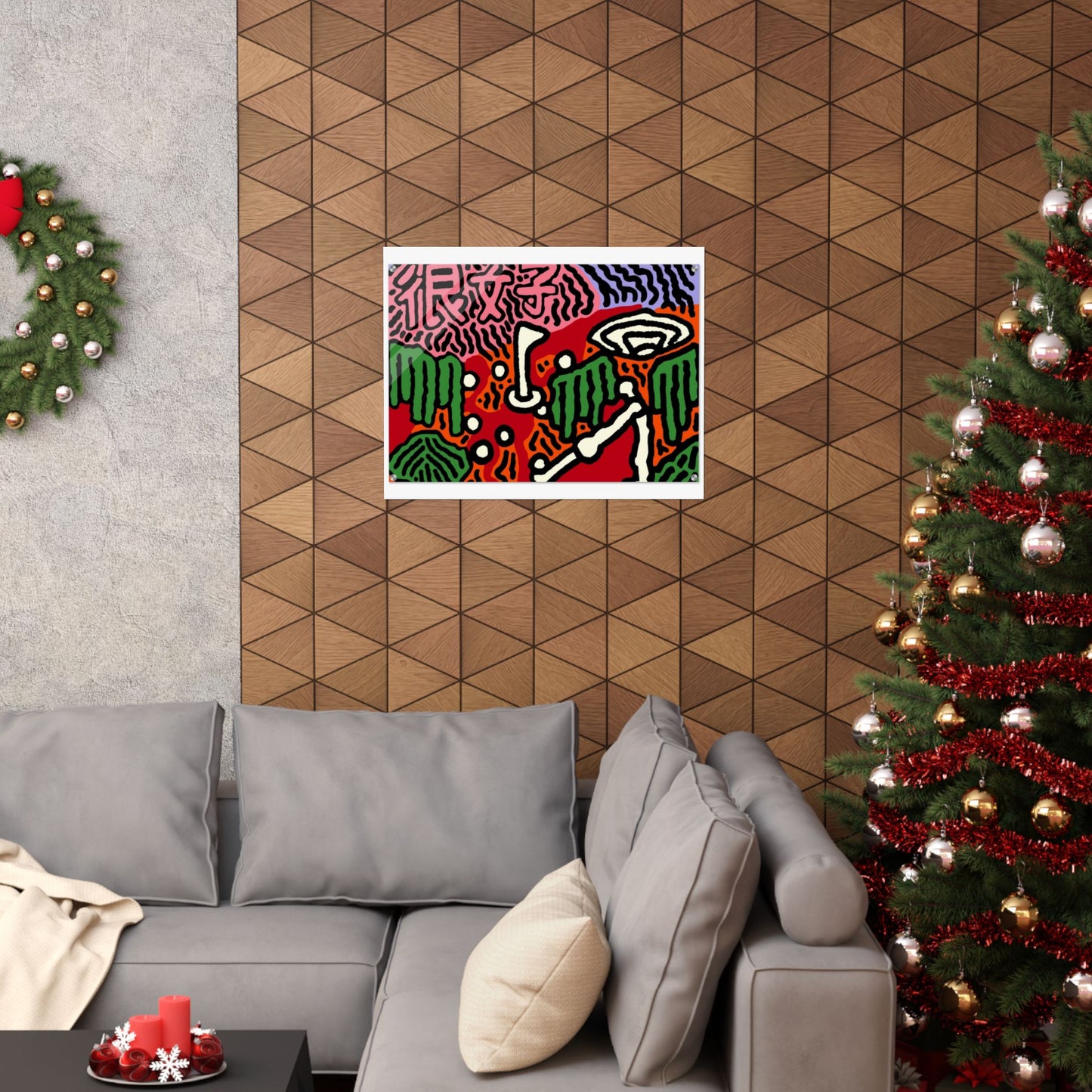 Scoring goals throughout life Matte Poster Horizontal (Small)