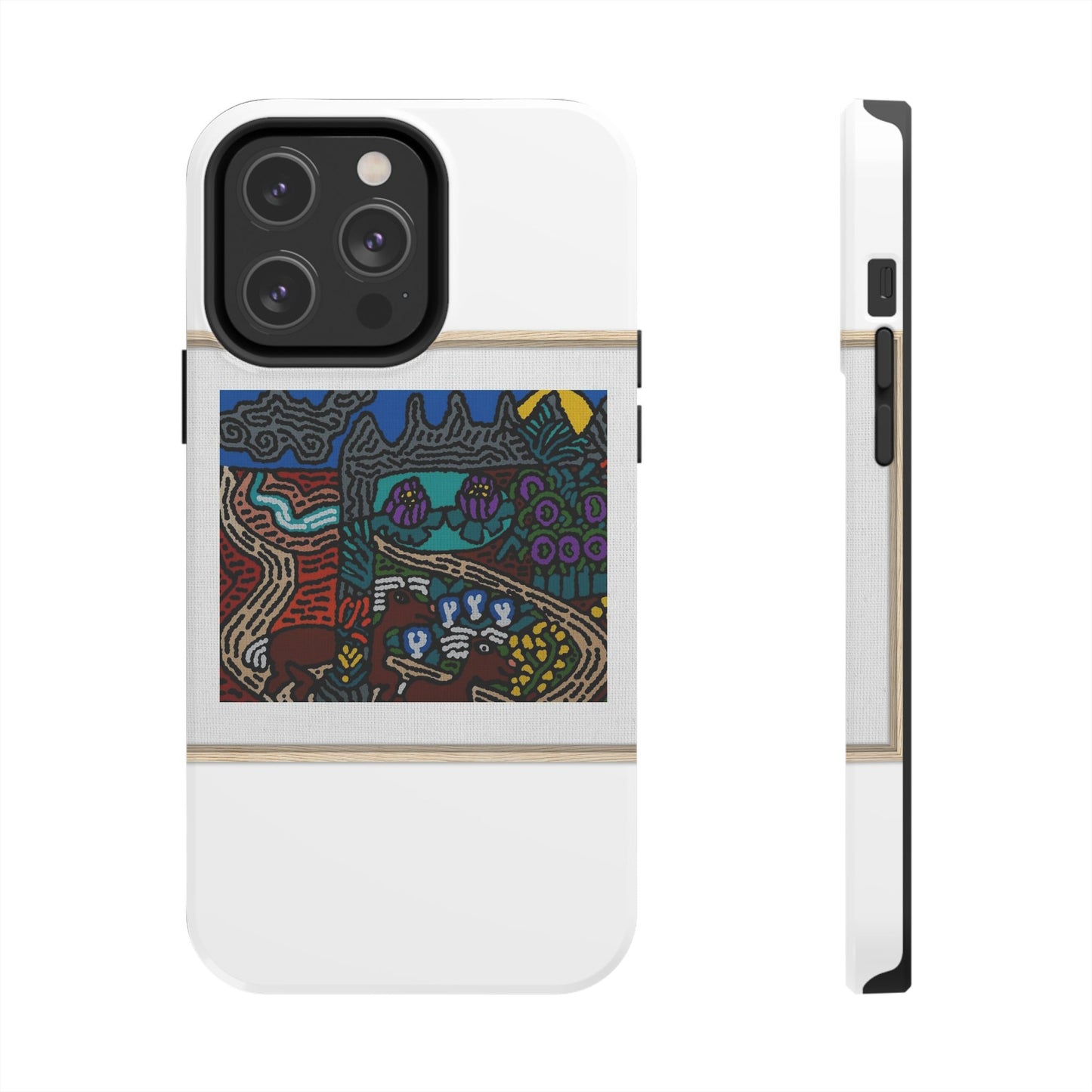 Road to a Sanctuary and Oasis Tough Phone Case