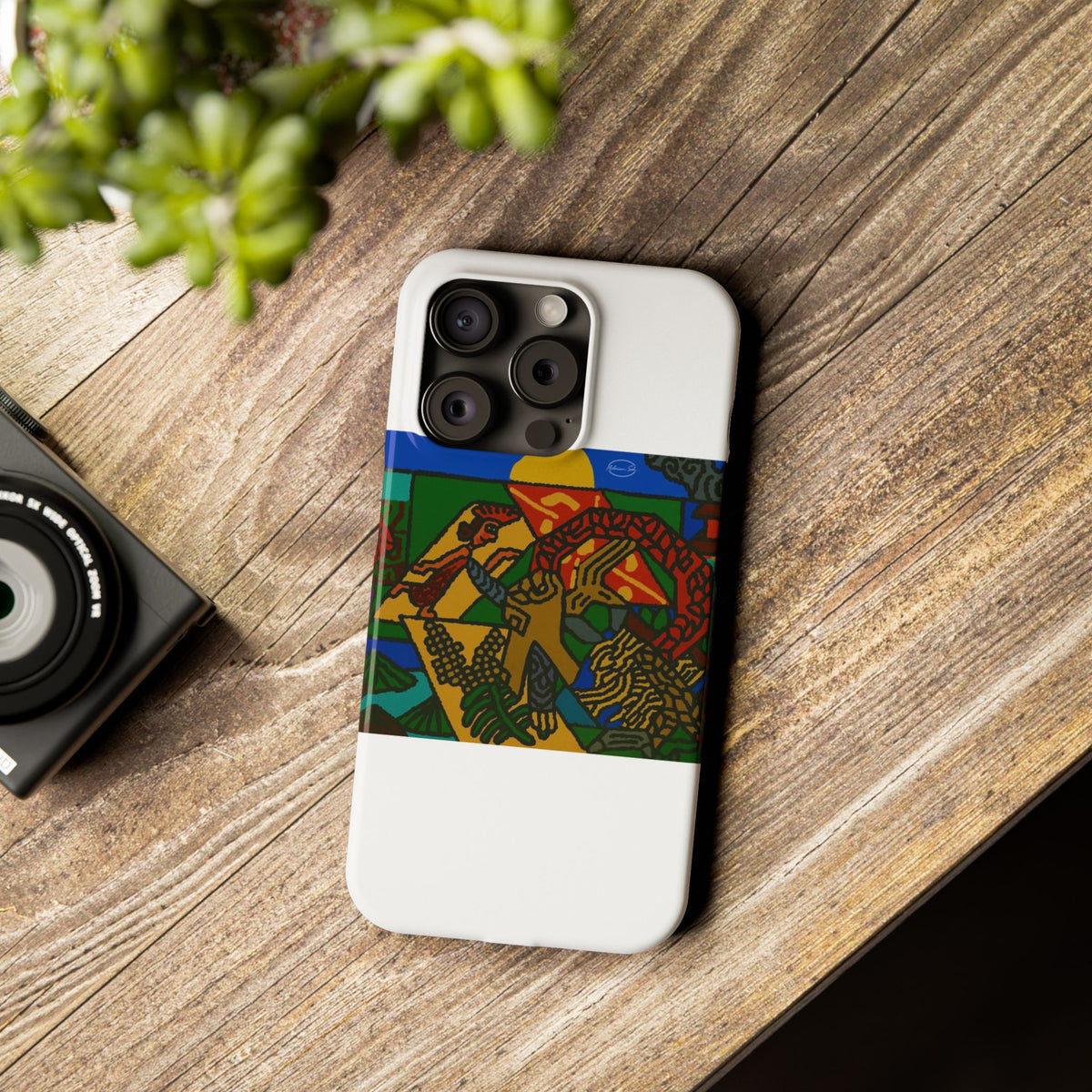 Drawing your own destiny Slim Phone Case