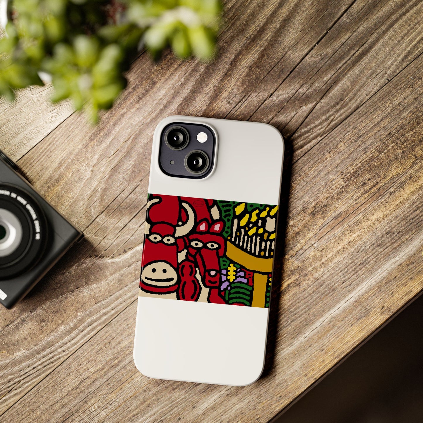 Going blessed by light together Slim Phone Case