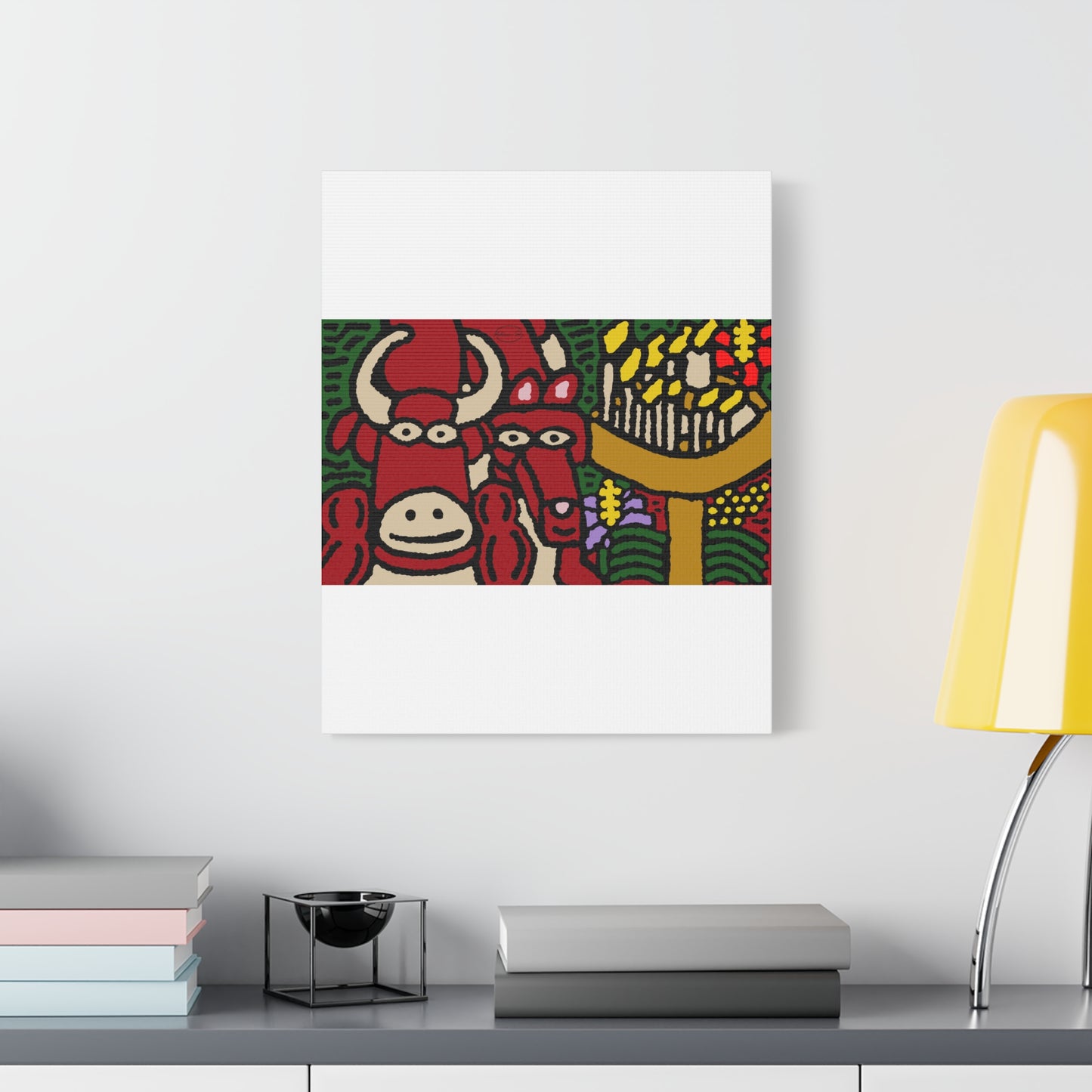 Going blessed by light together Canvas (Small)