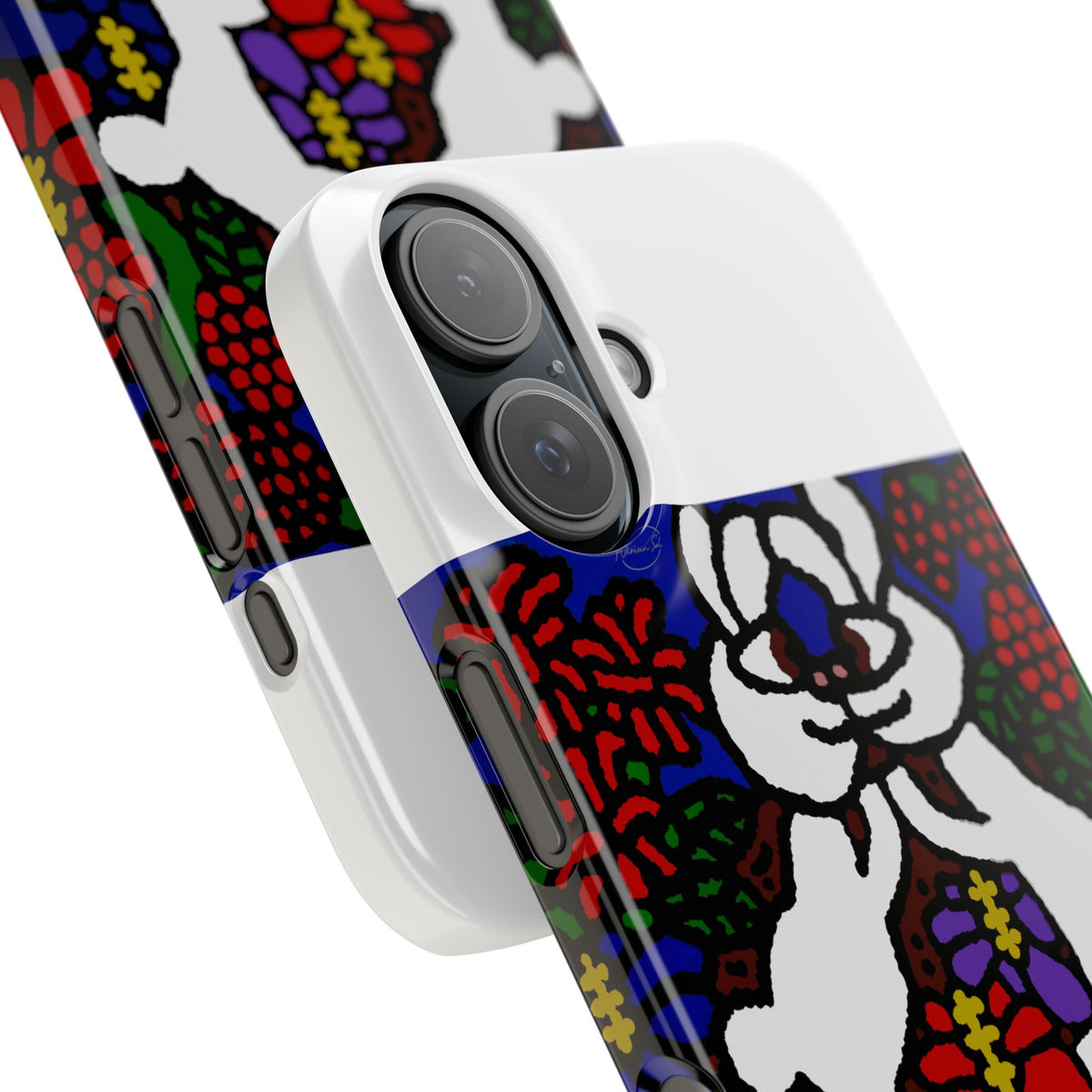 Bunnies in love Slim Phone Case