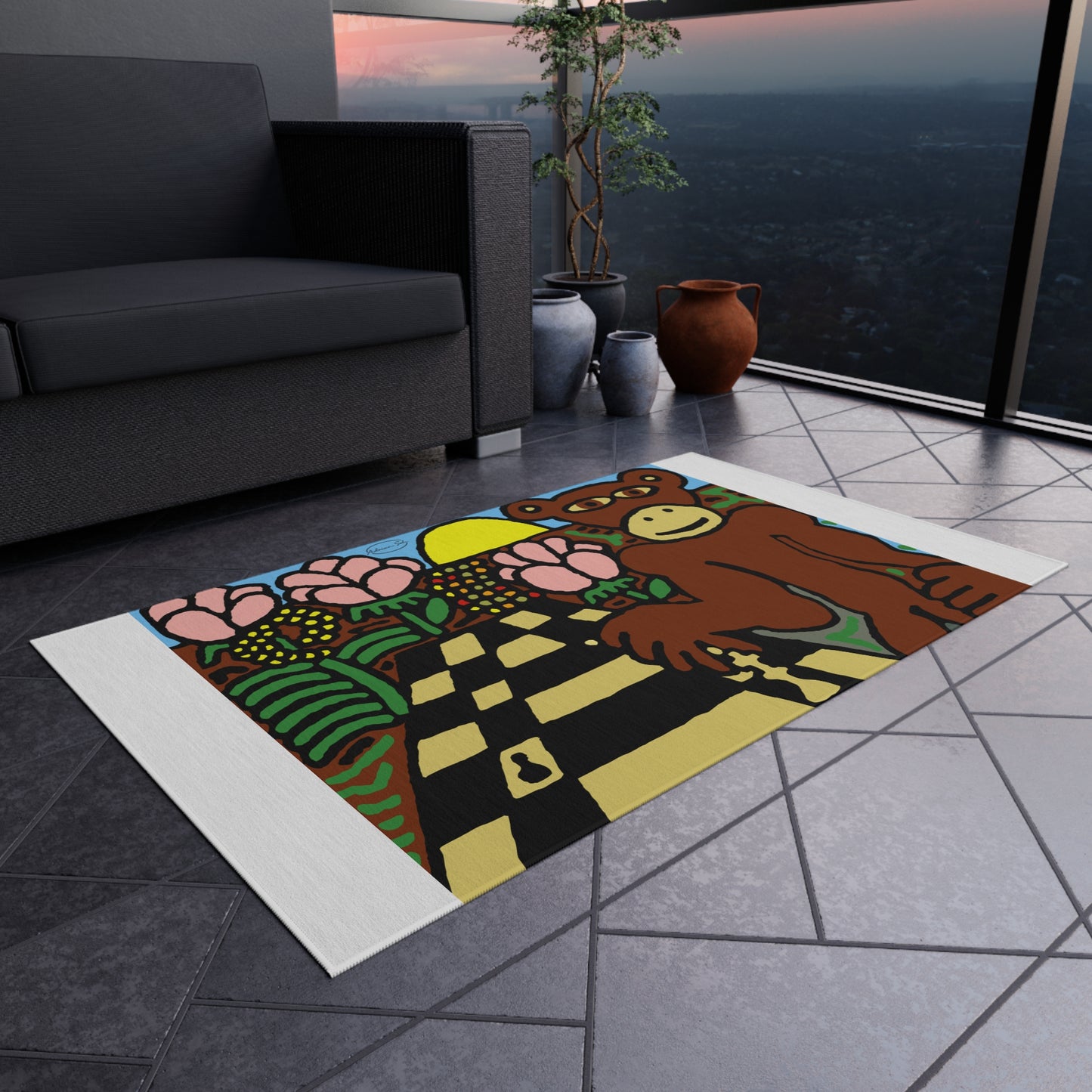 The supreme strategist — Outdoor Rug