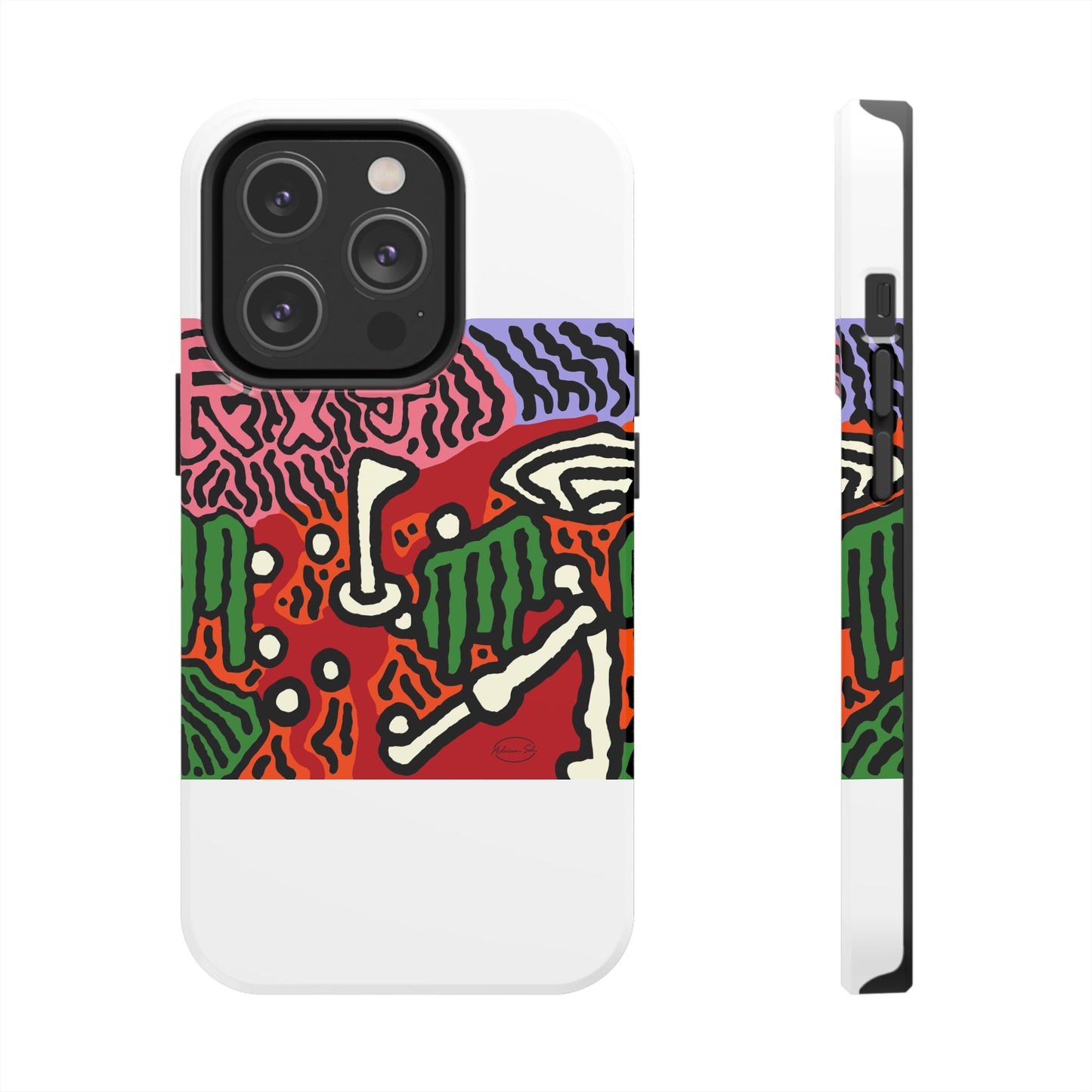 Hitting holes in one throughout life Tough Phone Case