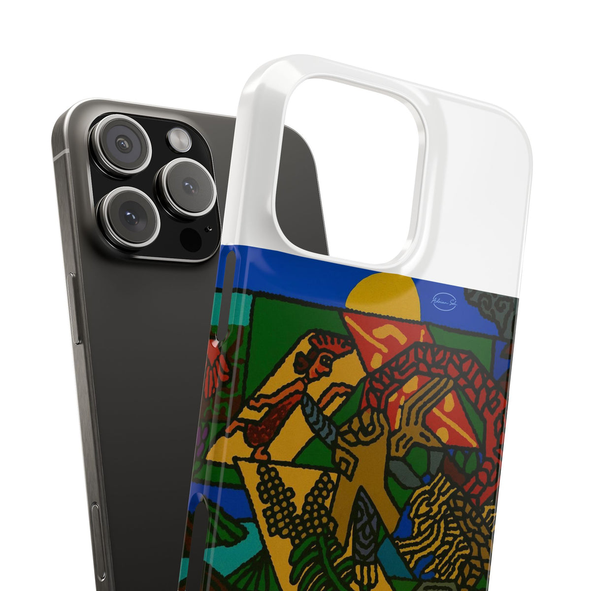 Drawing your own destiny Slim Phone Case