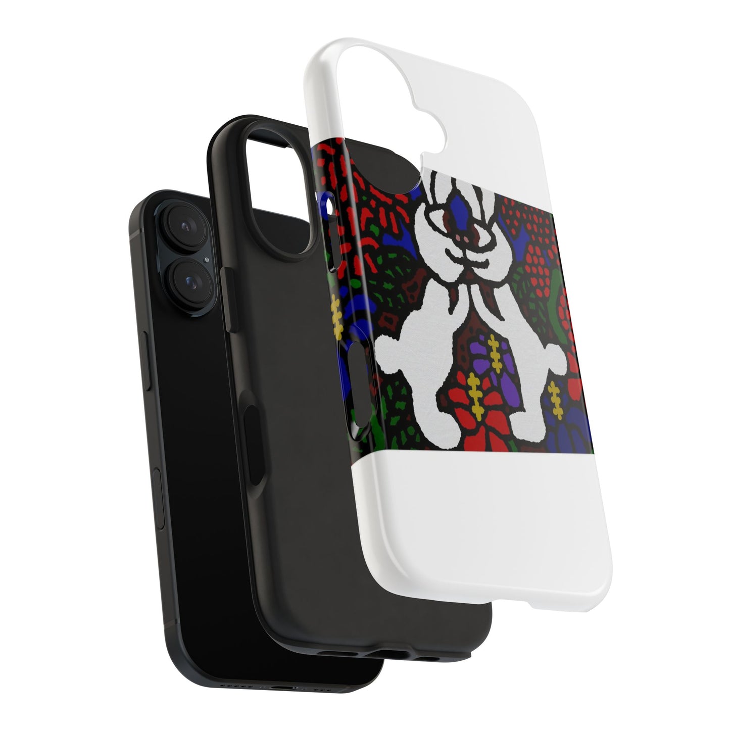 Bunnies in love Tough Phone Case