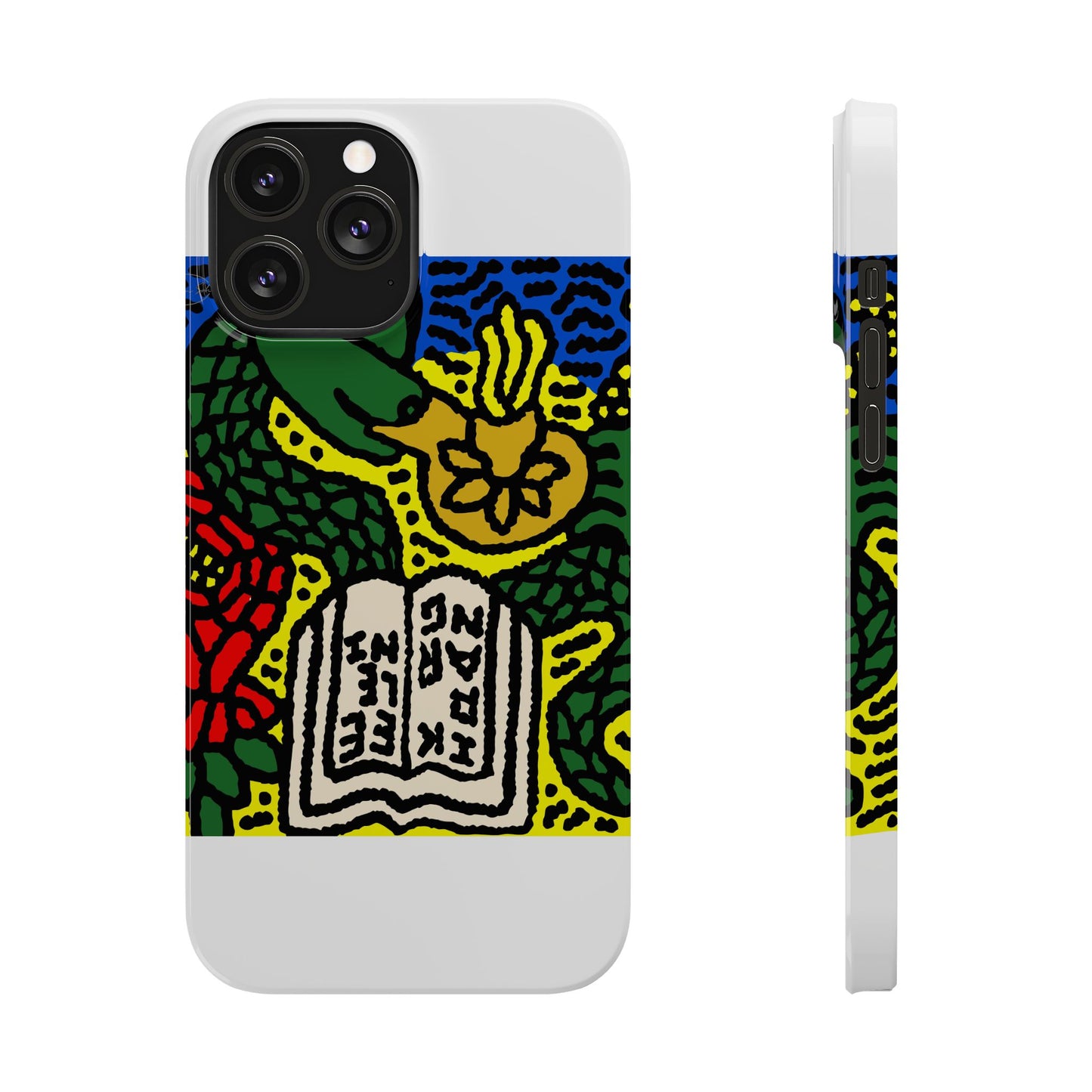 Shining a light on knowledge Slim Phone Case