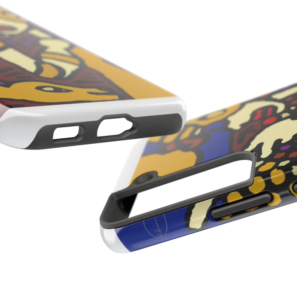 The golden snake being blessed by the fairy Tough Phone Case