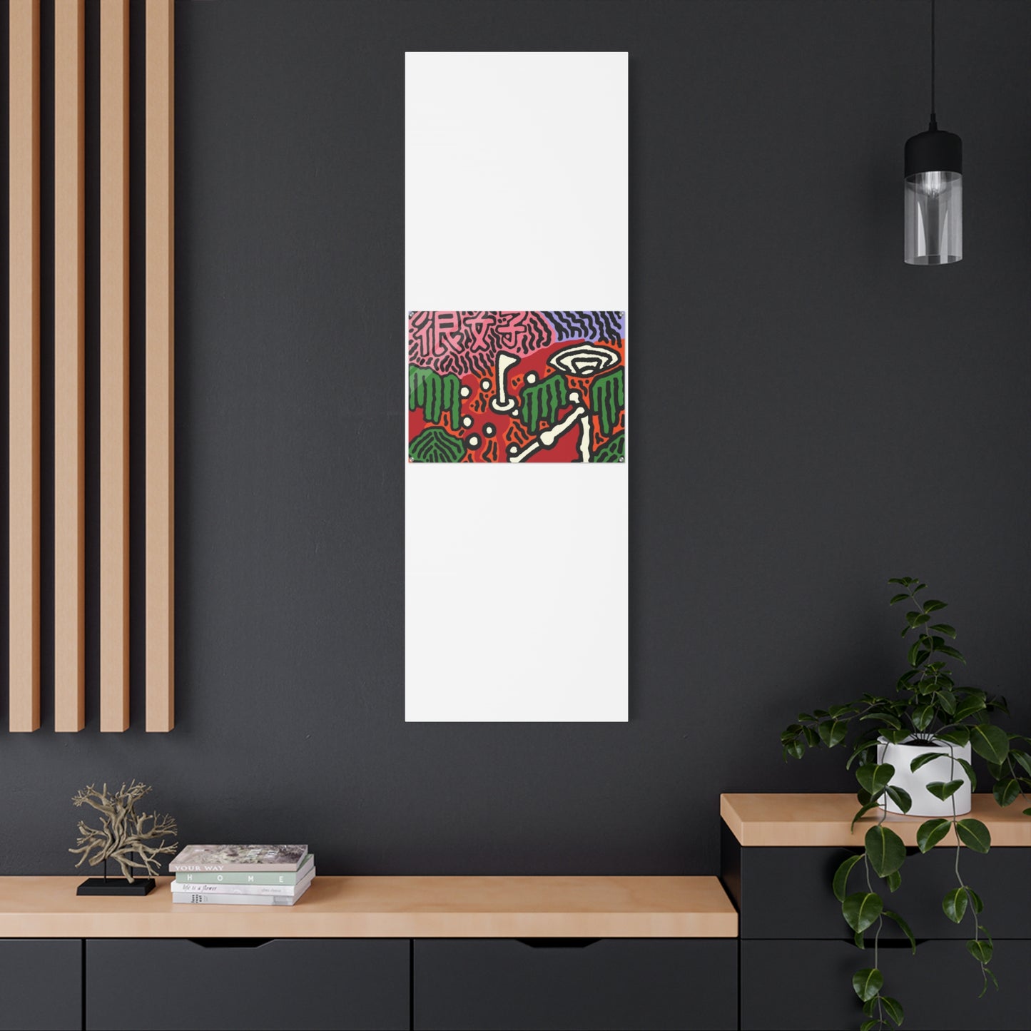 Scoring goals throughout life Canvas (Large)