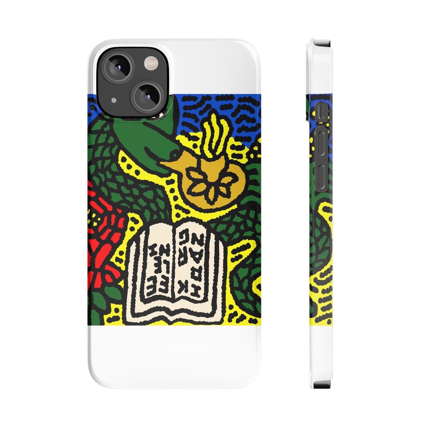 Shining a light on knowledge Slim Phone Case