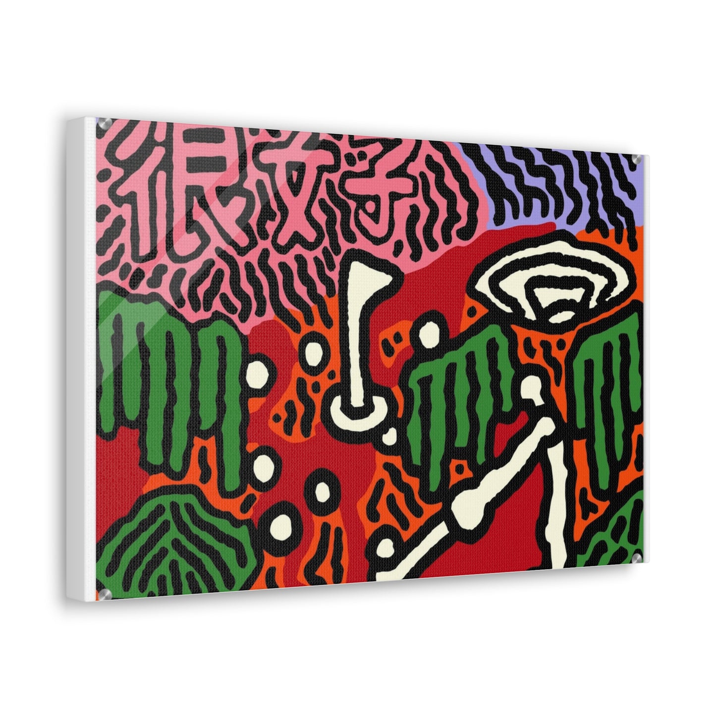 Scoring goals throughout life Canvas (Small)
