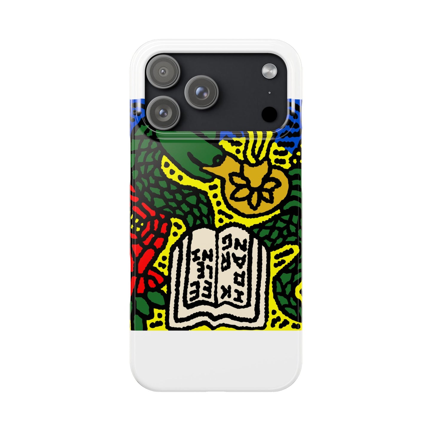 Shining a light on knowledge Slim Phone Case