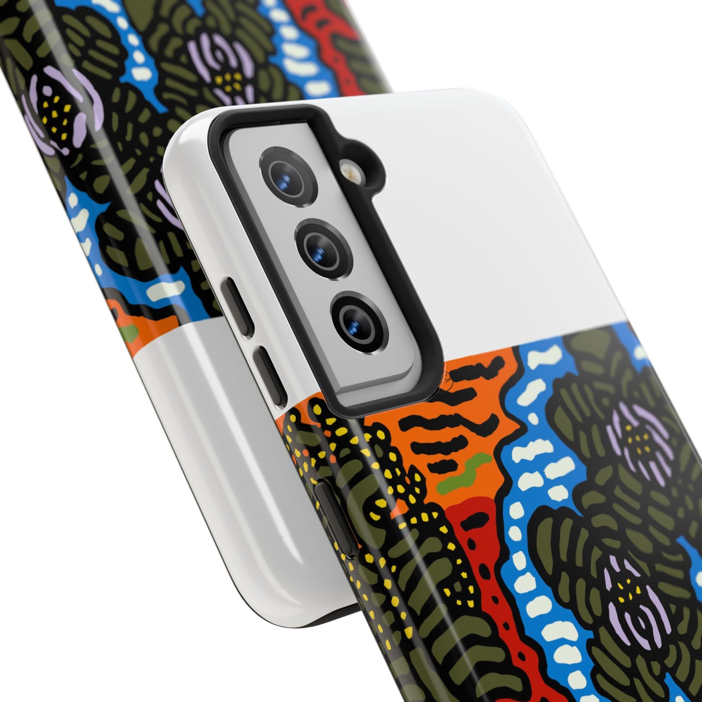 The Sri Lankan water lilies meets the Australian wattle Tough Phone Case