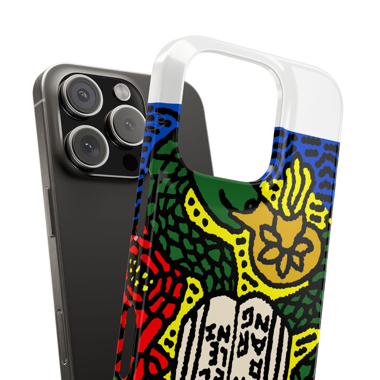 Shining a light on knowledge Slim Phone Case