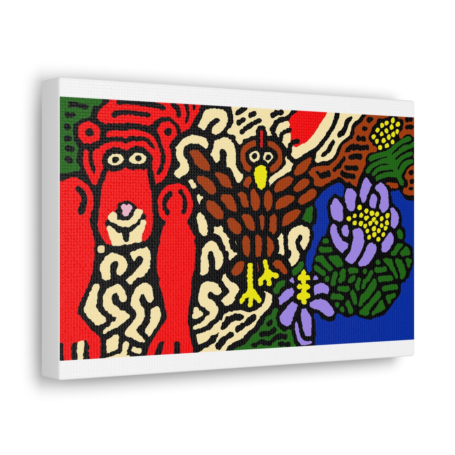 Friendly competition Canvas (Large)