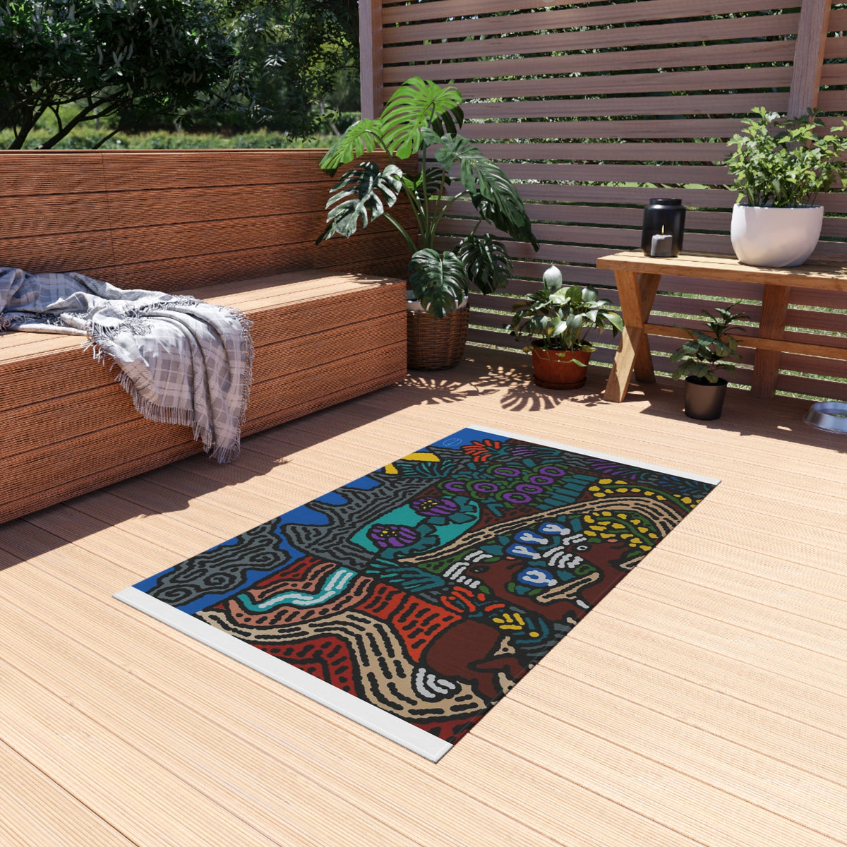 Going to the valley of hope and prosperity — Outdoor Rug