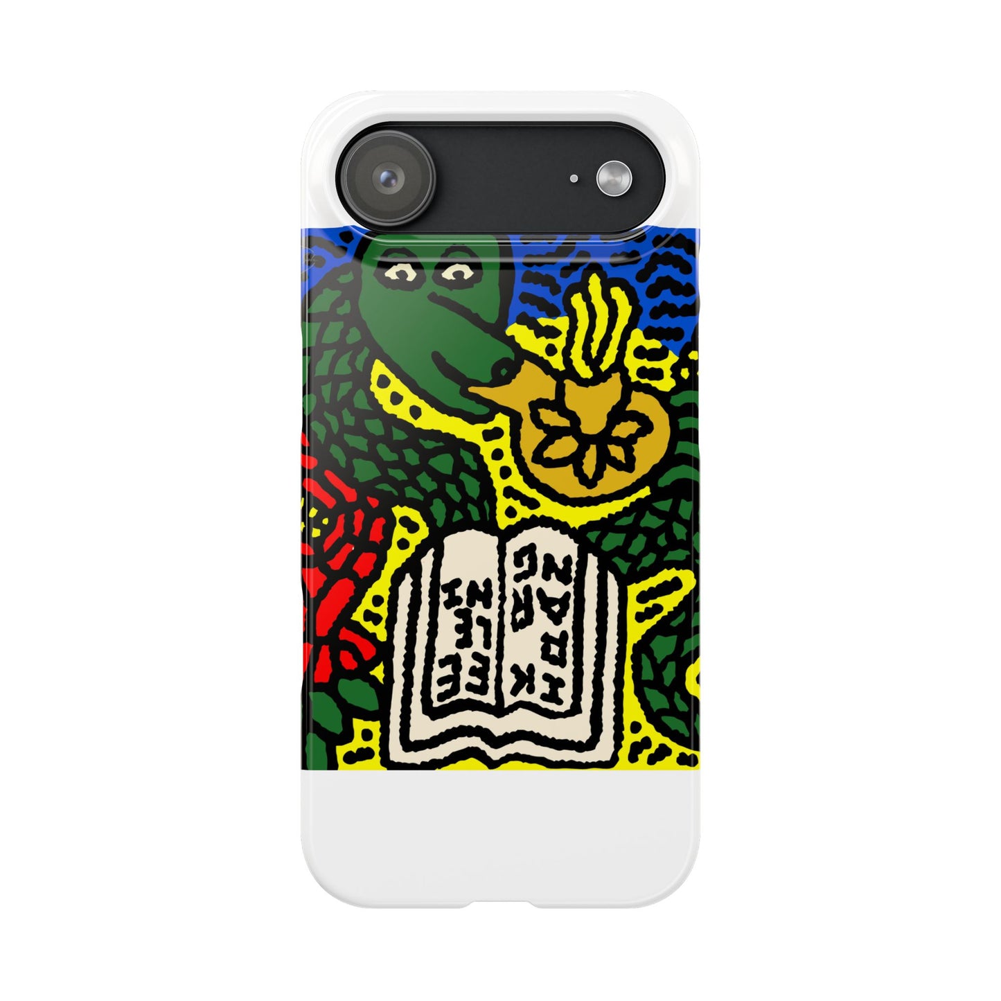 Shining a light on knowledge Slim Phone Case
