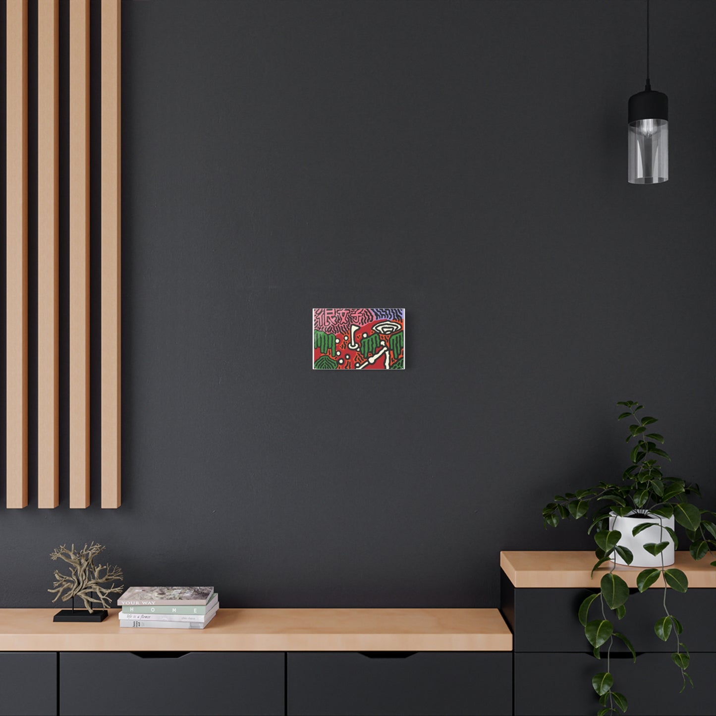 Scoring goals throughout life Canvas (Large)