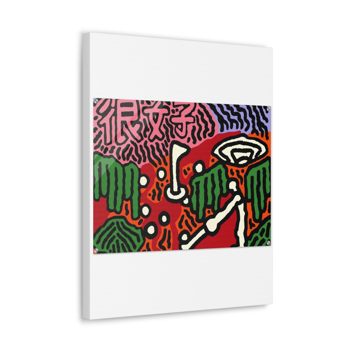 Scoring goals throughout life Canvas (Small)