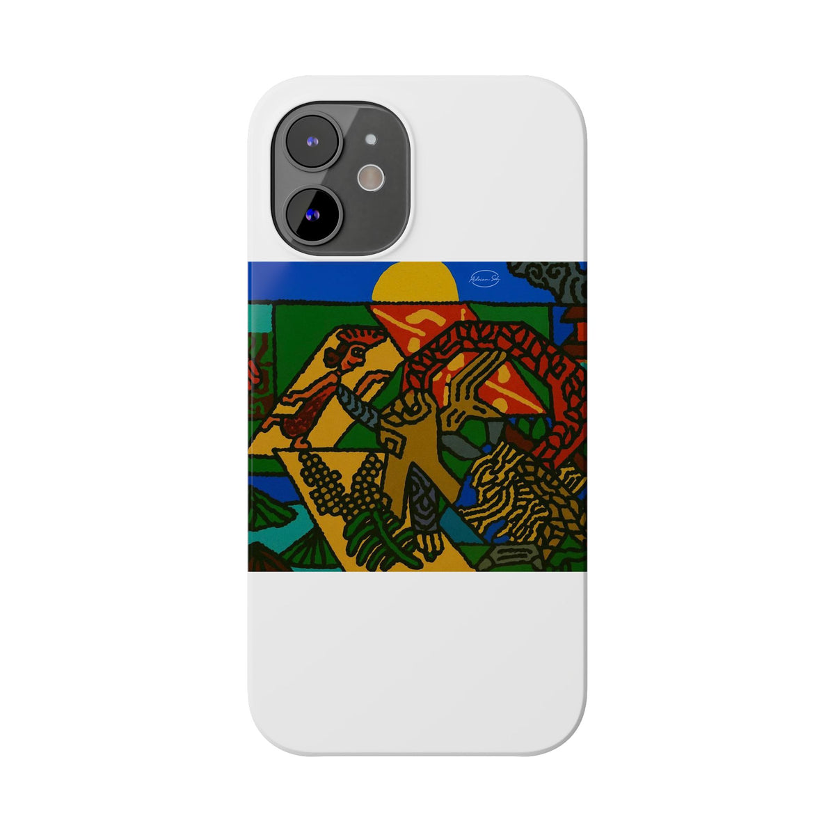 Drawing your own destiny Slim Phone Case
