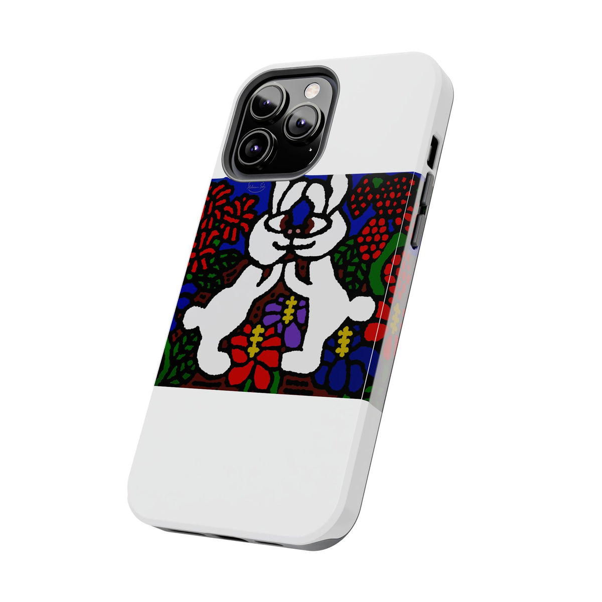 Bunnies in love Tough Phone Case