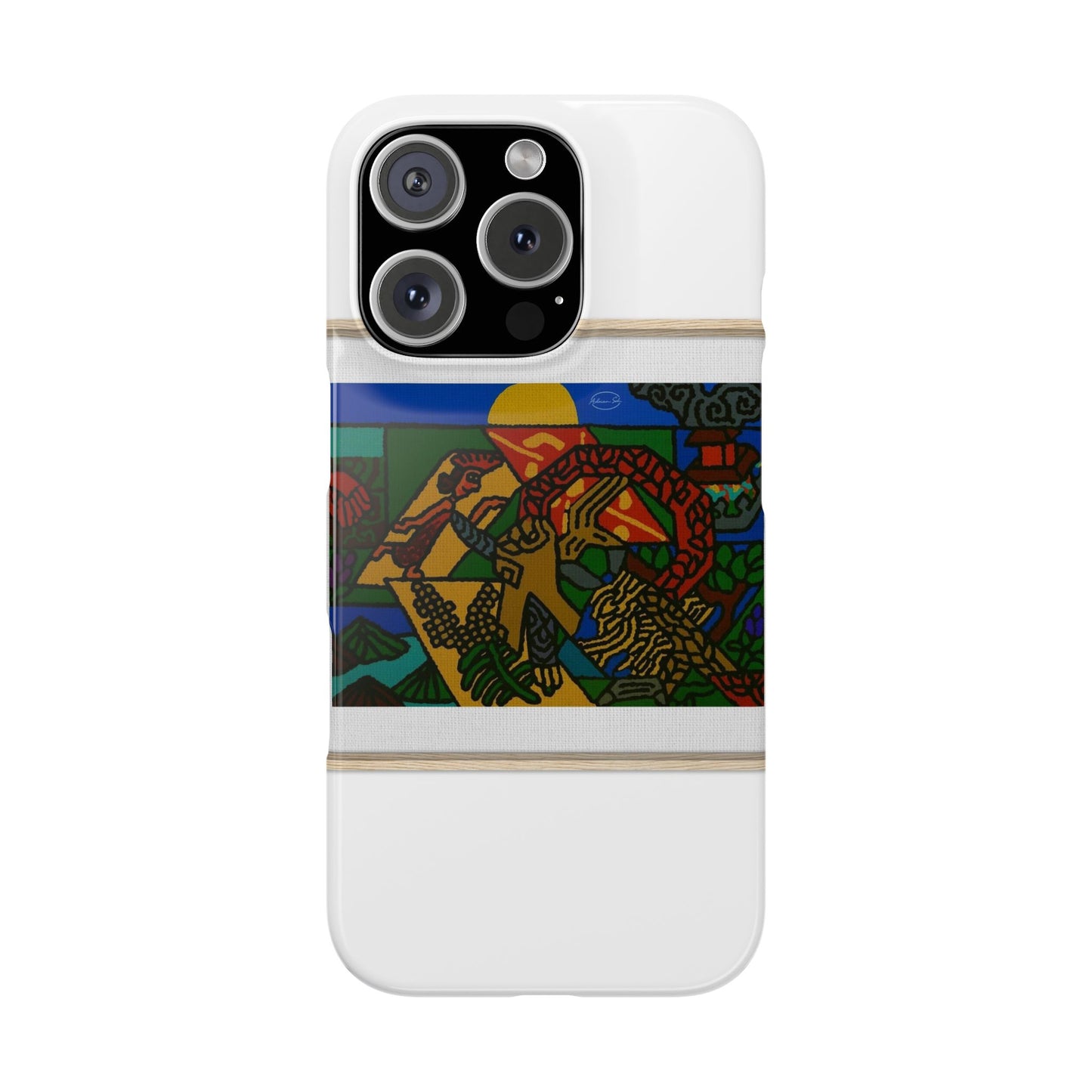 Drawing your own destiny Slim Phone Case