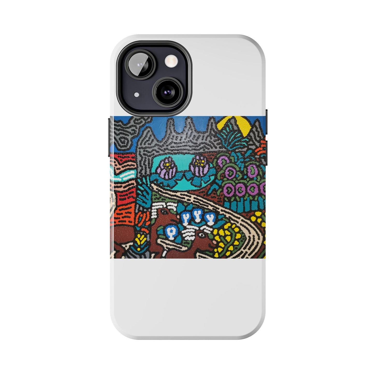 Going to the valley of hope and prosperity Tough Phone Case