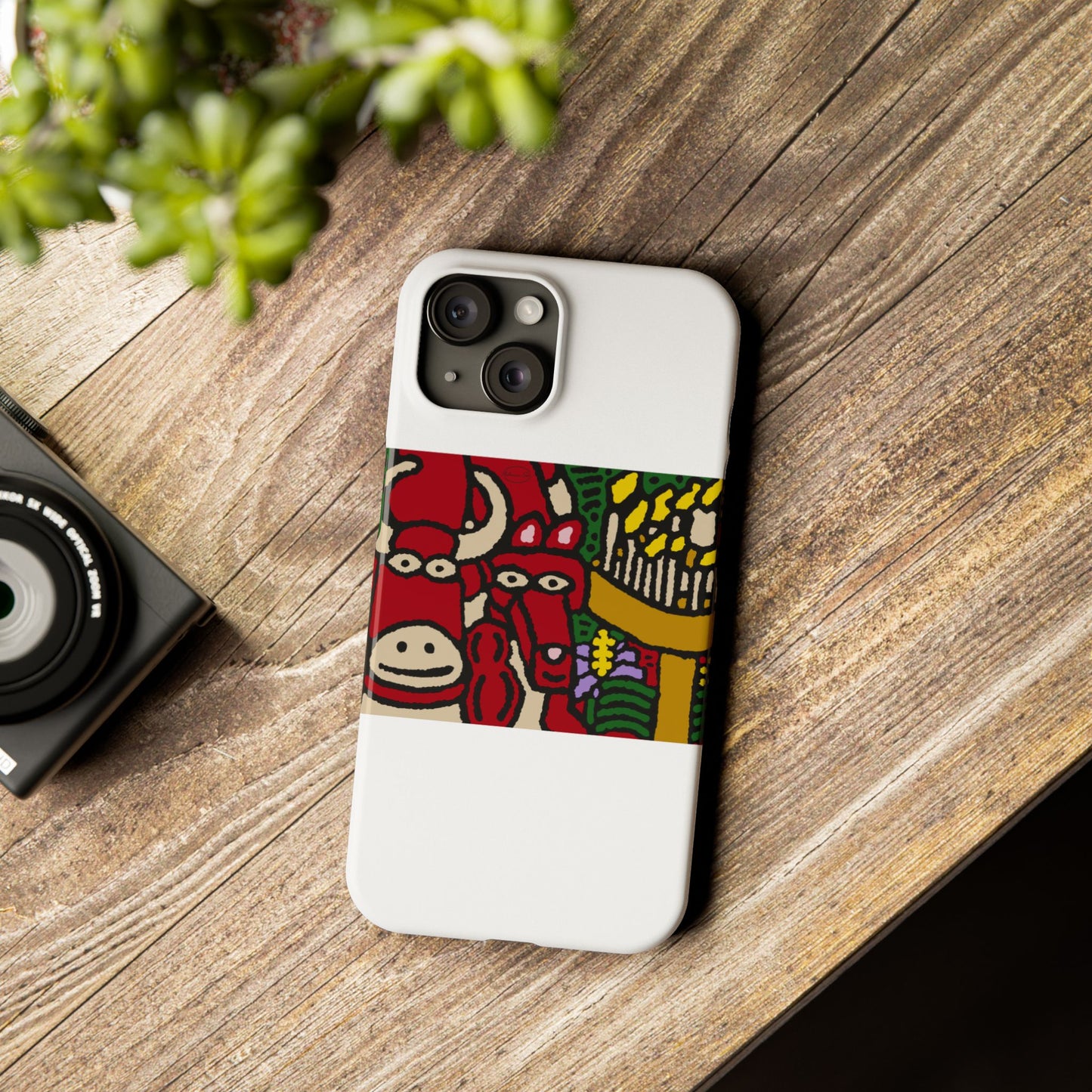 Going blessed by light together Slim Phone Case