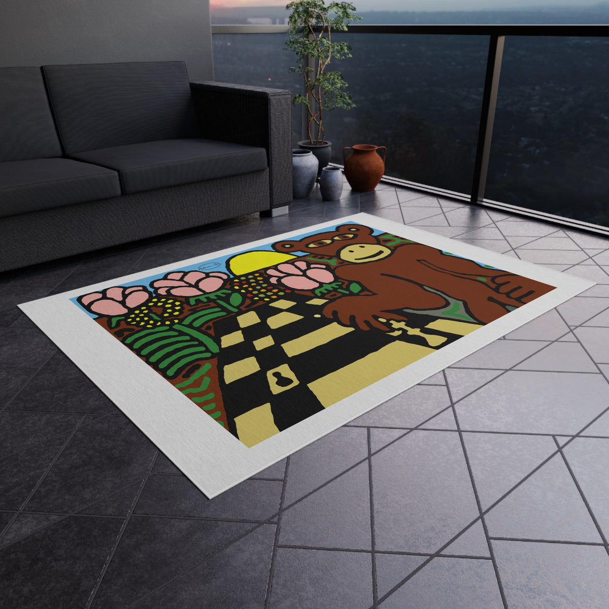 The supreme strategist — Outdoor Rug