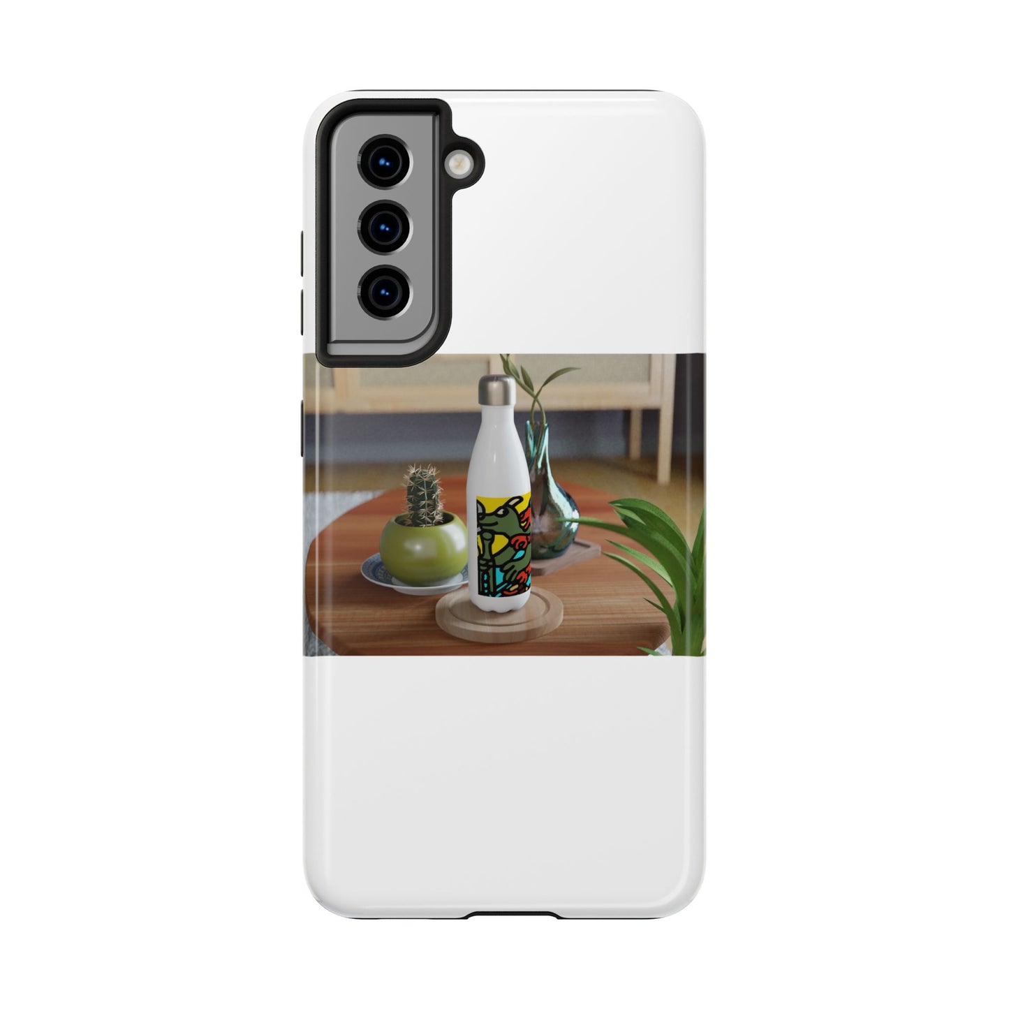 Two dragons enjoying a feast together Tough Phone Case