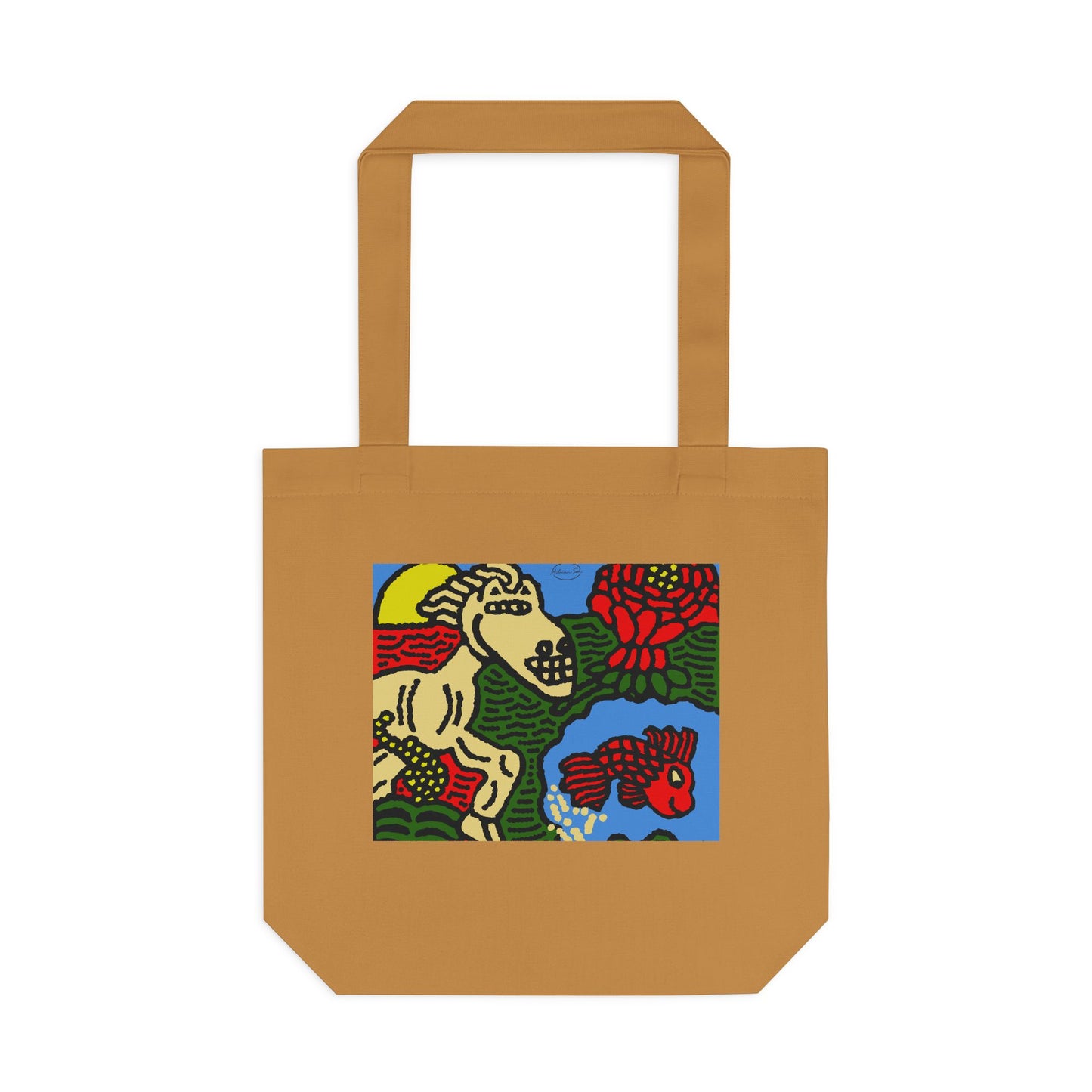 Galloping carefree through life Classic Tote Bag
