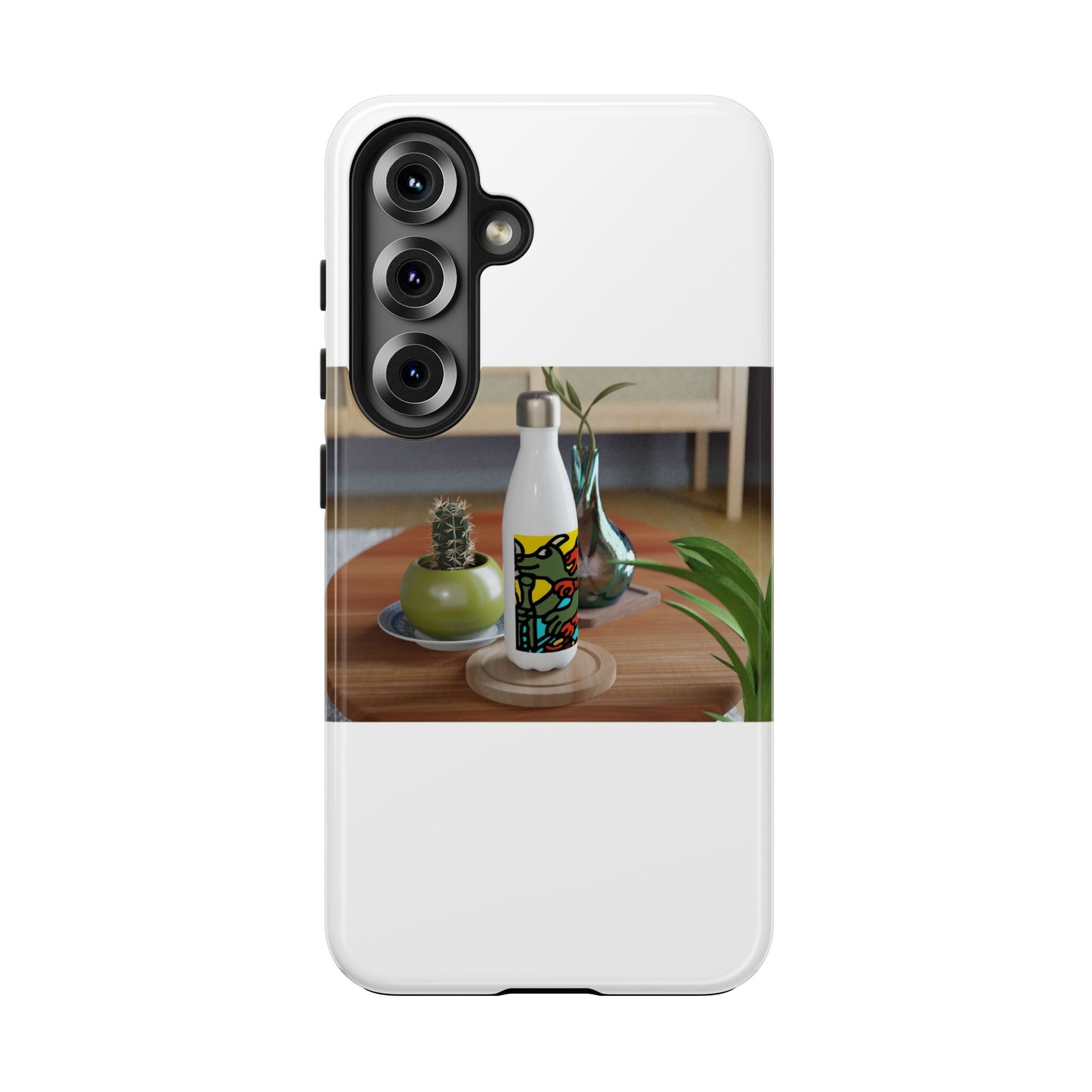 Two dragons enjoying a feast together Tough Phone Case