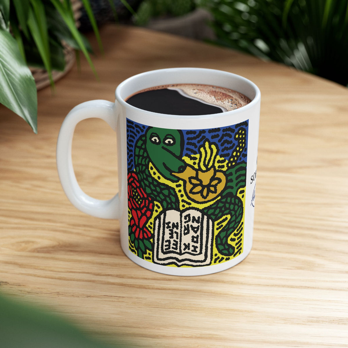 Shining A Light On Knowledge - Ceramic Mug 11oz