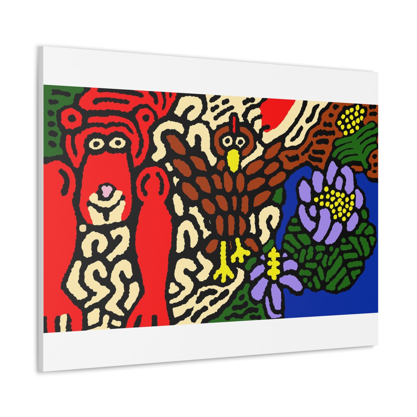 Friendly competition Canvas (Large)