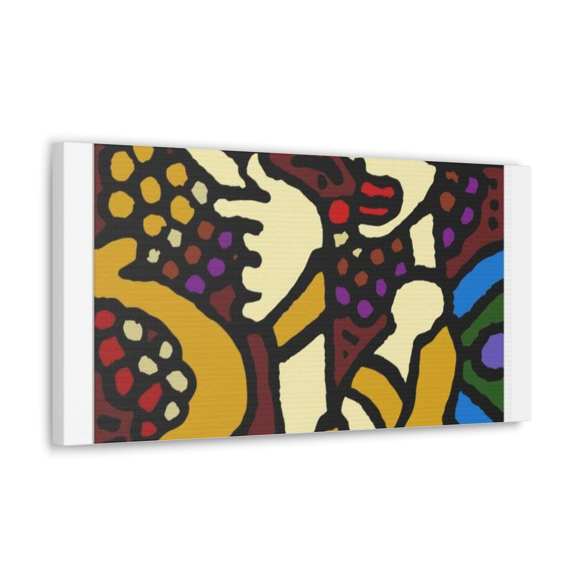 The golden snake being blessed by the fairy Canvas (Large)