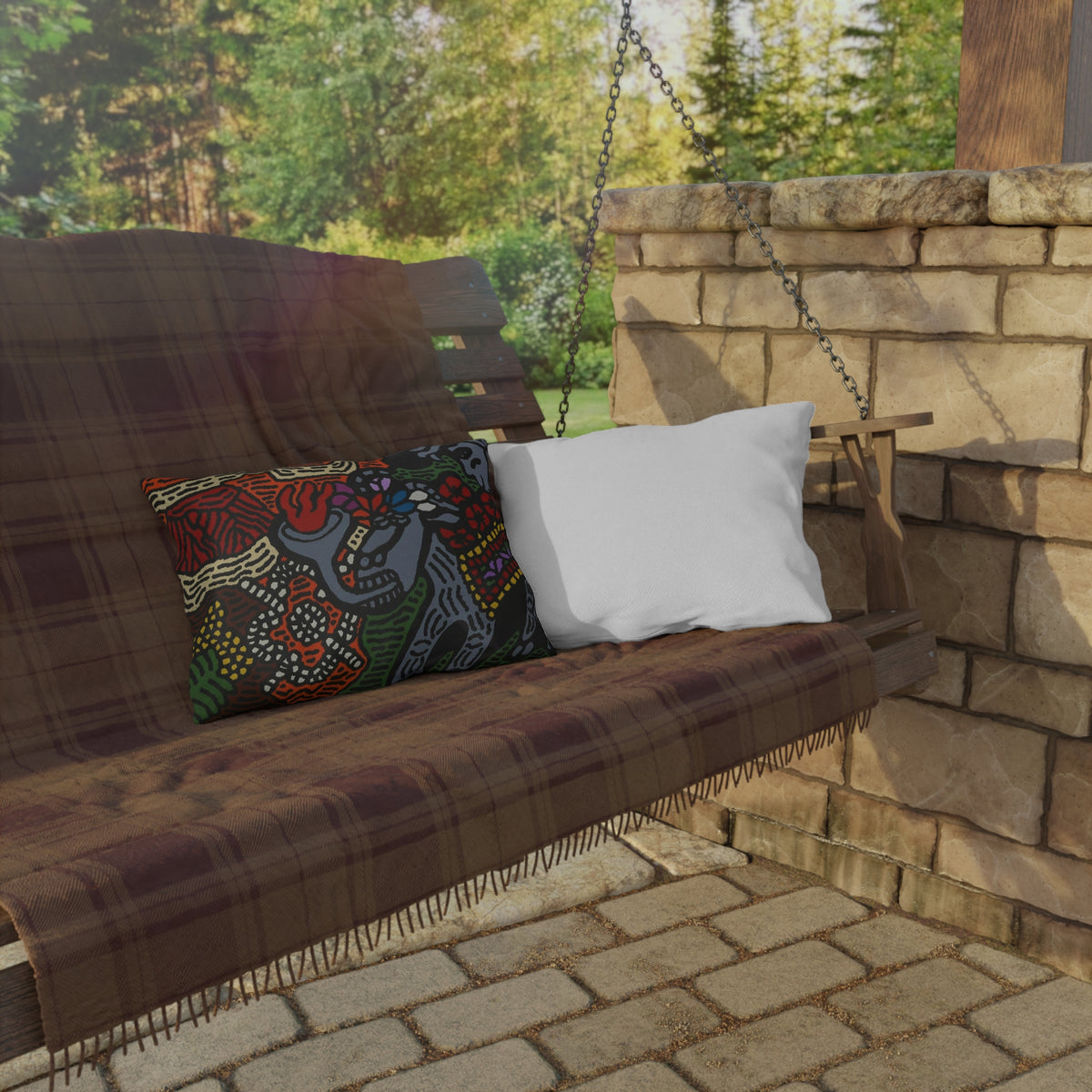The end of an amazing long life journey — Outdoor Pillow
