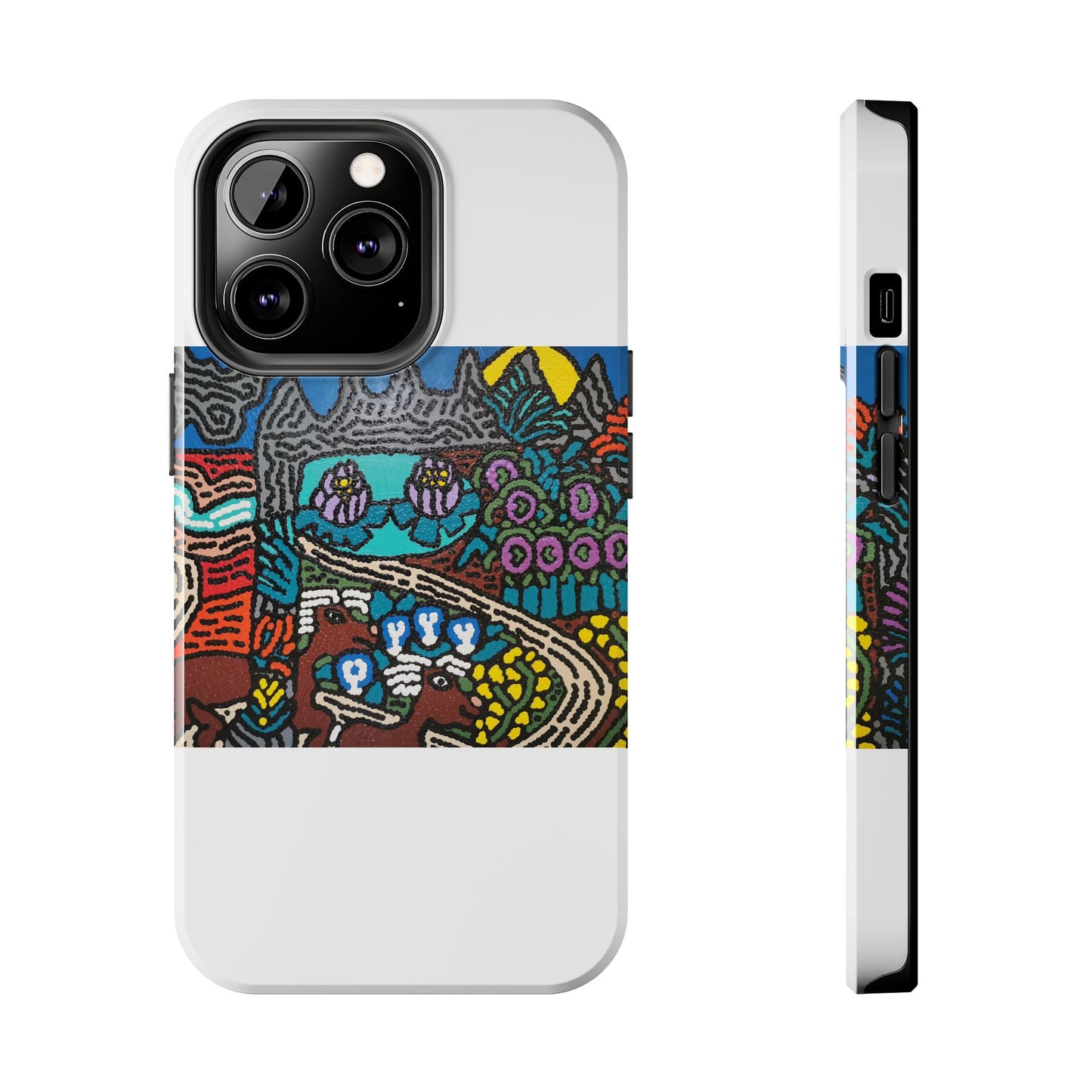 Going to the valley of hope and prosperity Tough Phone Case
