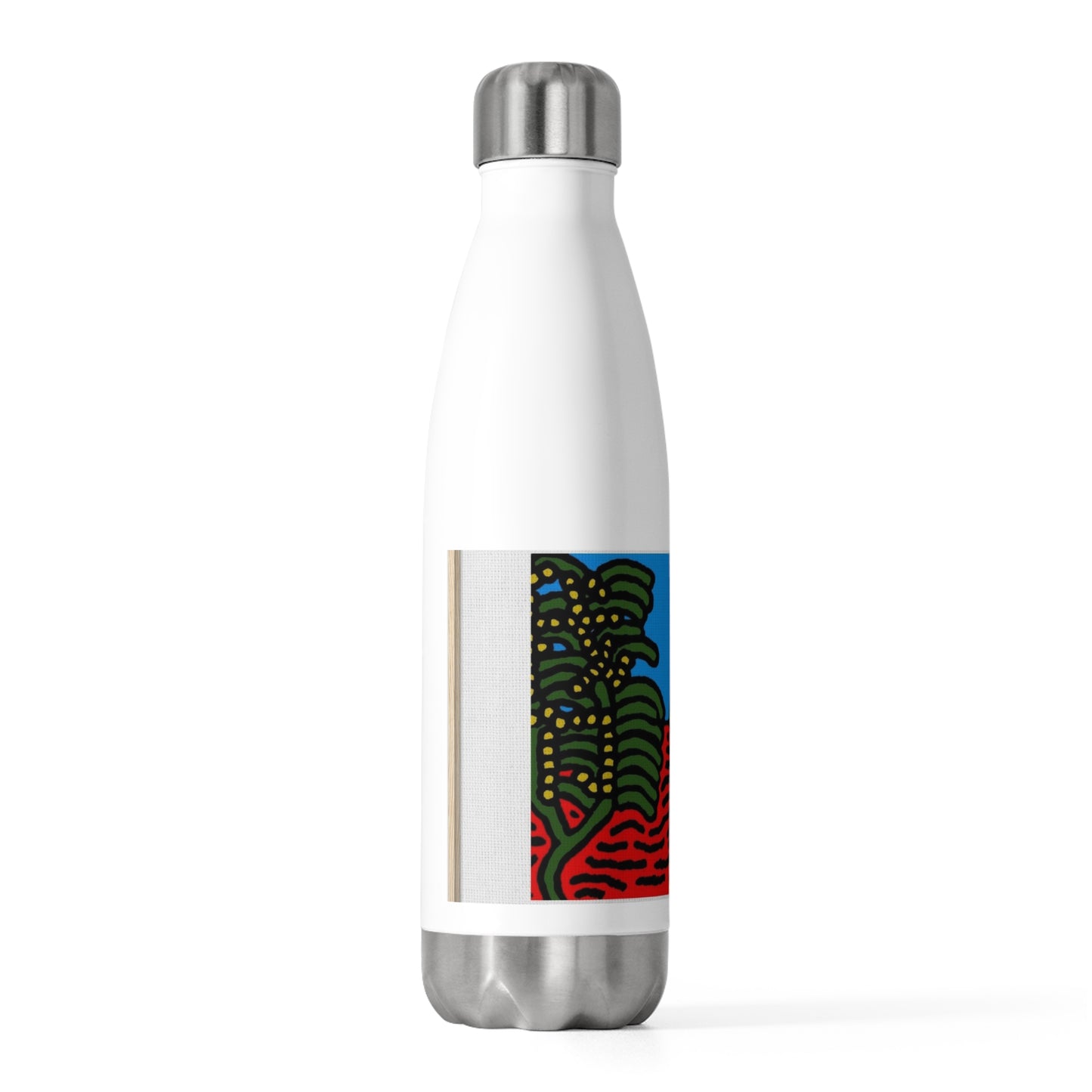 The river that joins the Australian wattle and Lebanese cedar tree in friendship Stainless Steel Water Bottle