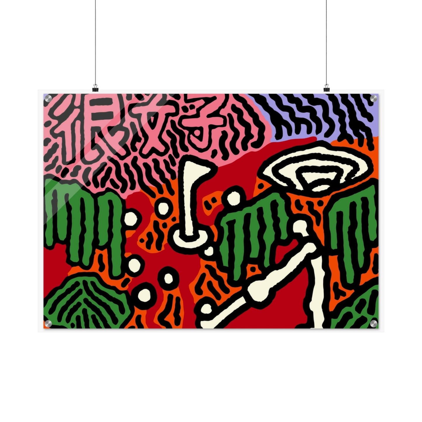 Scoring goals throughout life Matte Poster Horizontal (Small)