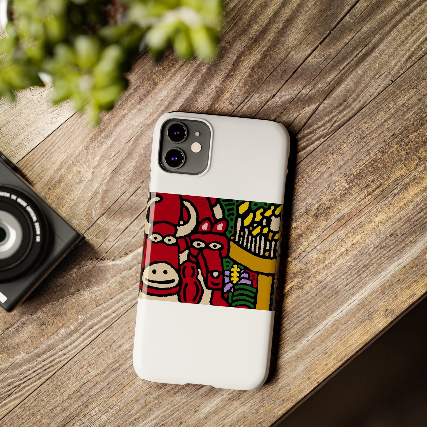 Going blessed by light together Slim Phone Case