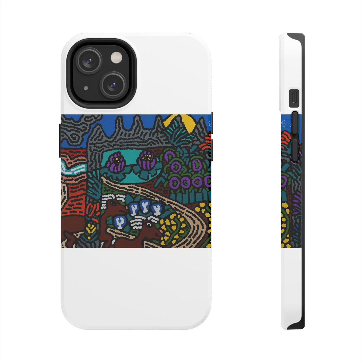 Going to the valley of hope and prosperity Tough Phone Case