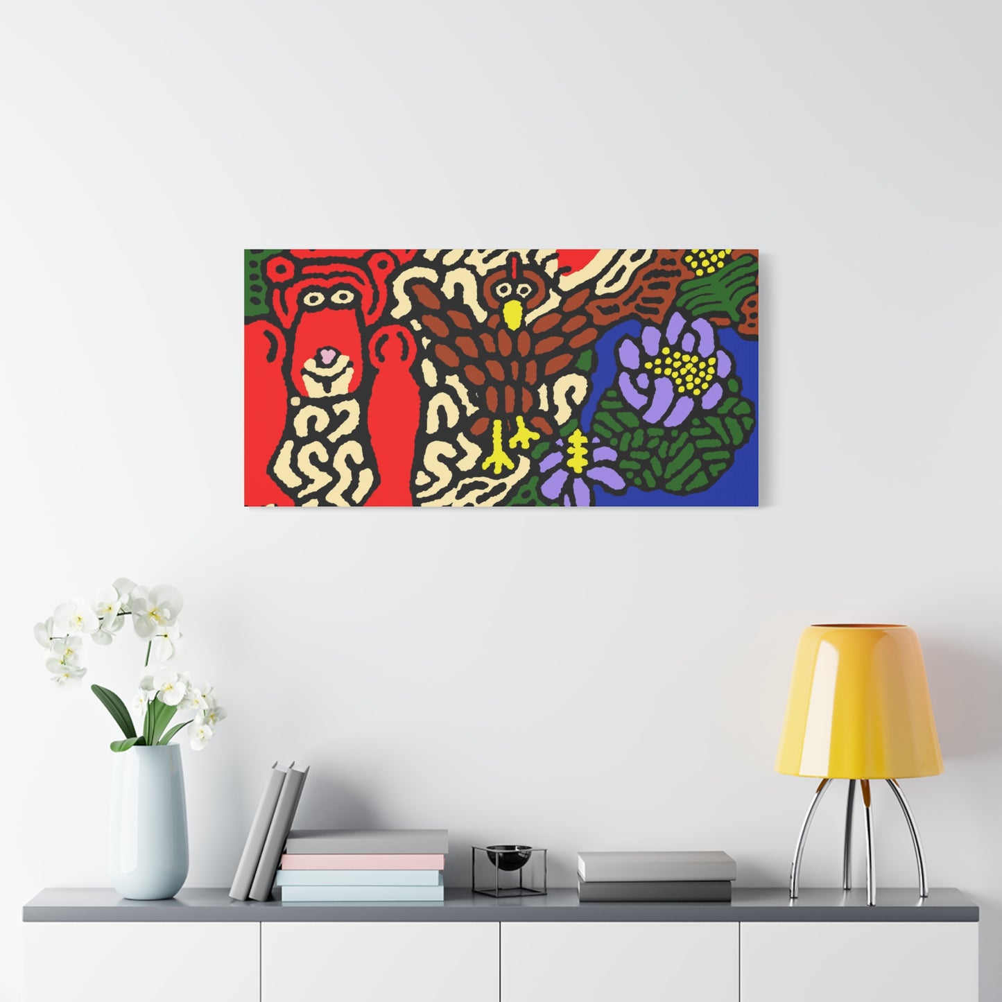 Friendly competition Canvas (Large)