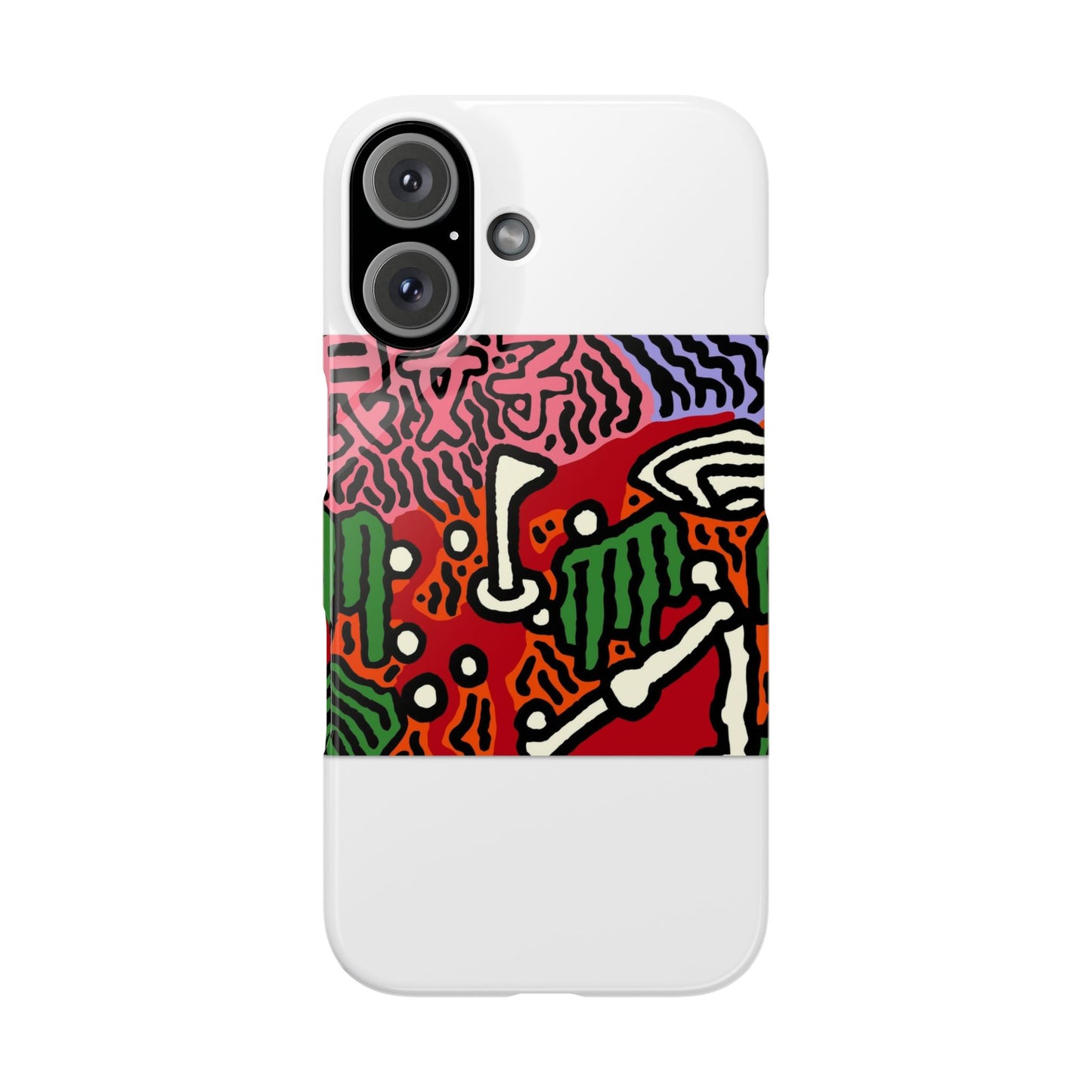Scoring goals throughout life Slim Phone Case