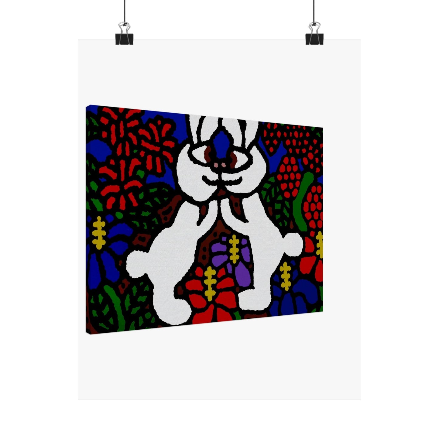 Bunnies in love Matte Poster Vertical (Small)