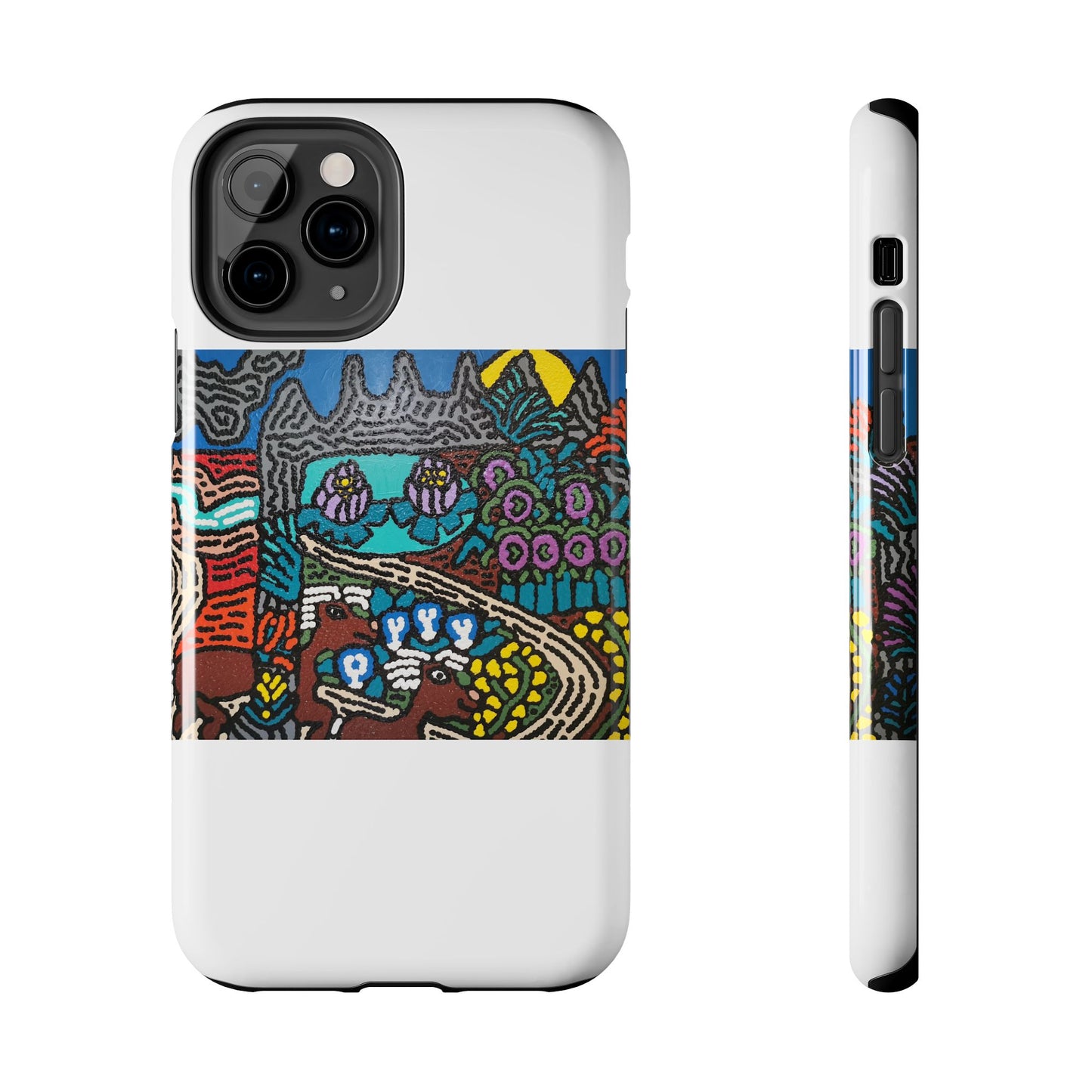 Going to the valley of hope and prosperity Tough Phone Case