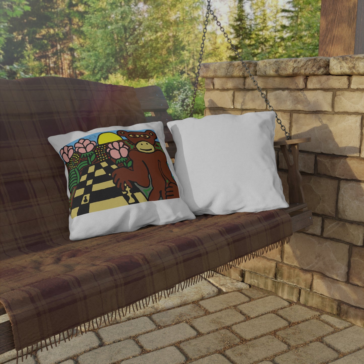 The supreme strategist — Outdoor Pillow