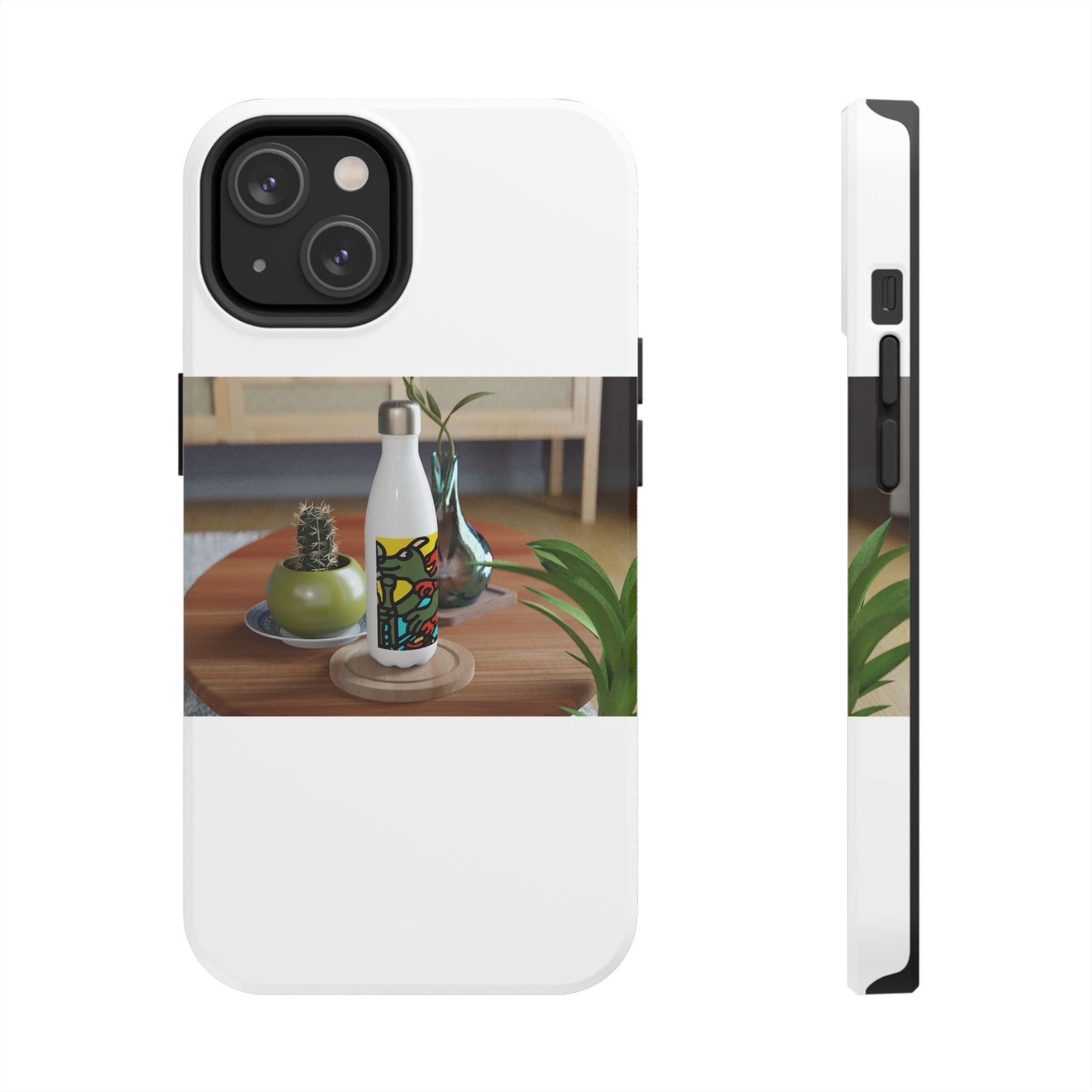 Two dragons enjoying a feast together Tough Phone Case