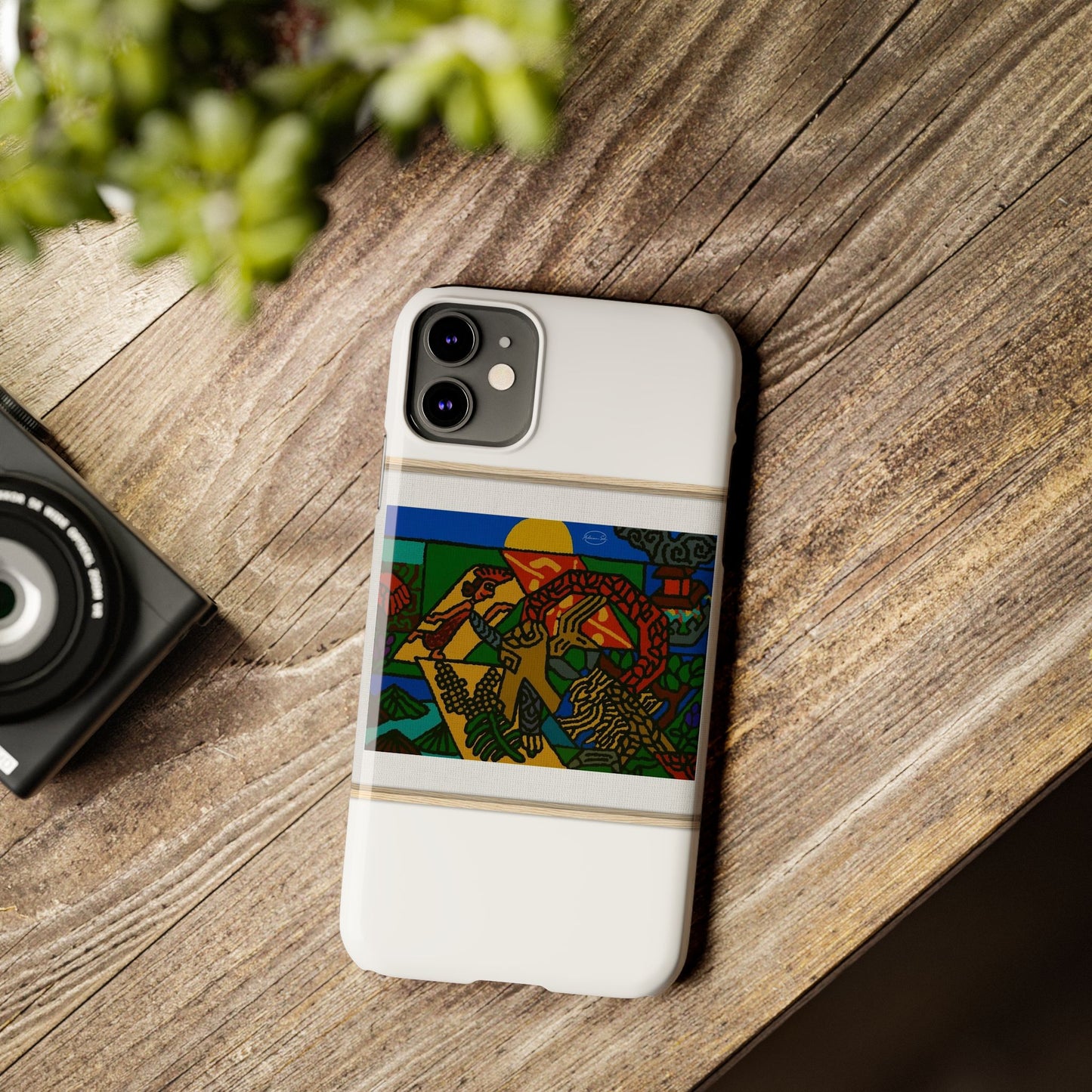 Drawing your own destiny Slim Phone Case
