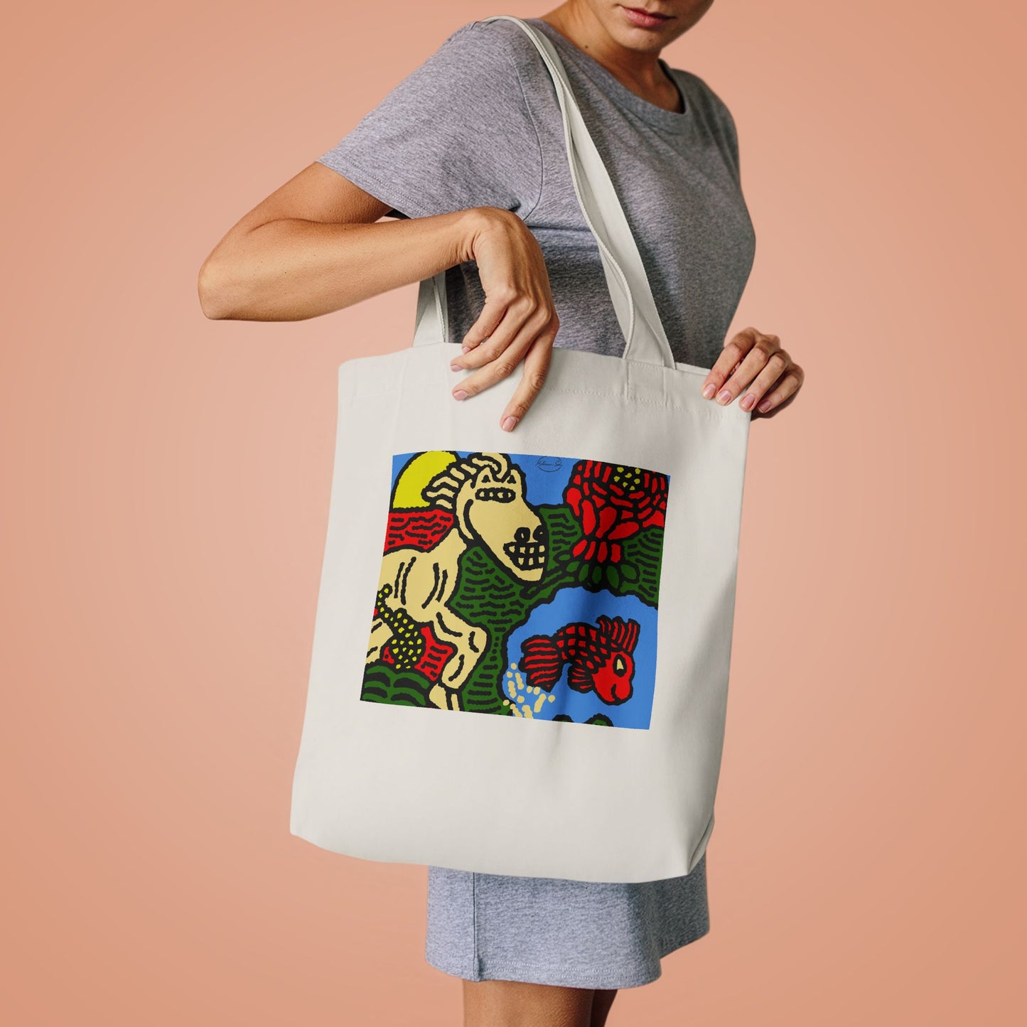 Galloping carefree through life Classic Tote Bag