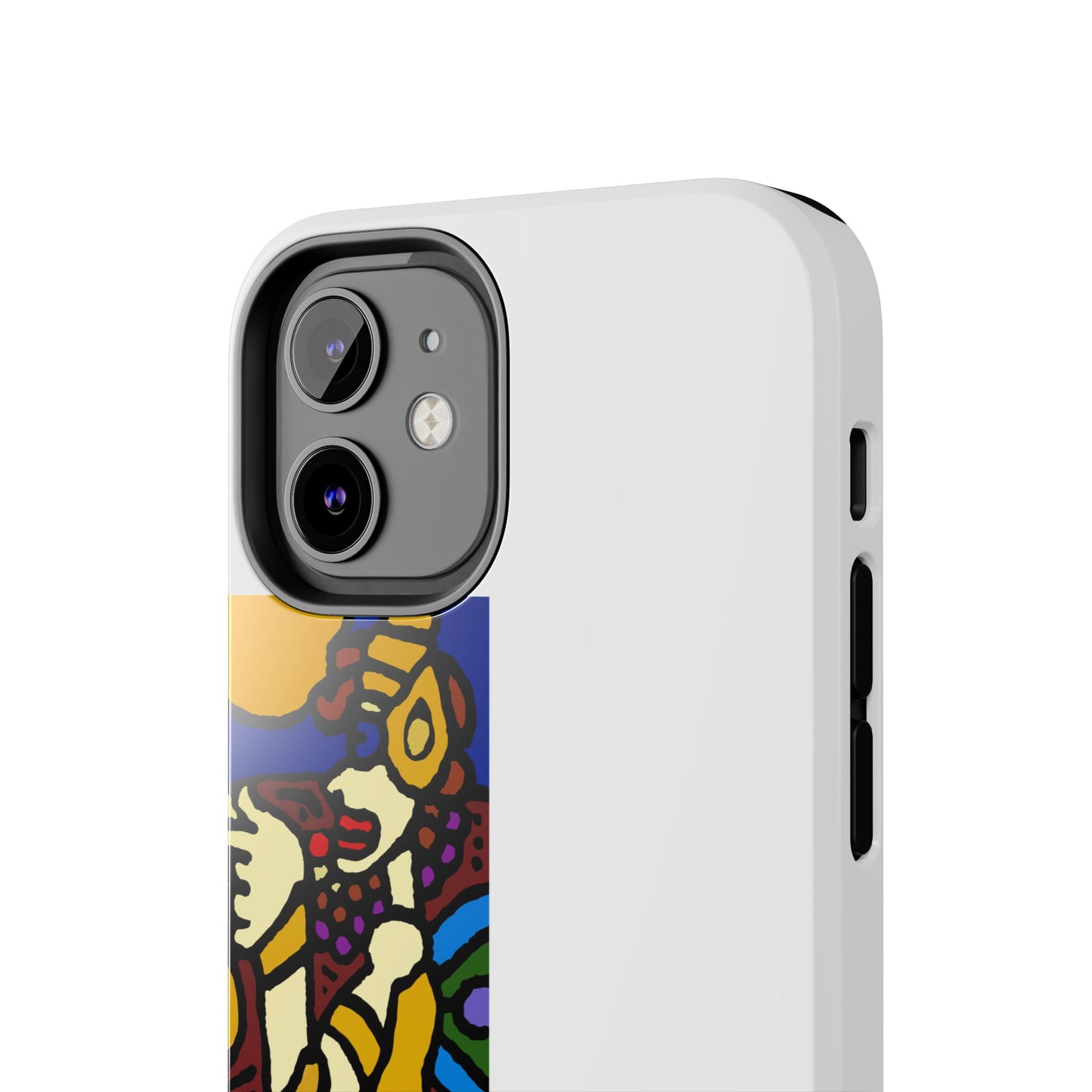 The golden snake being blessed by the fairy Tough Phone Case